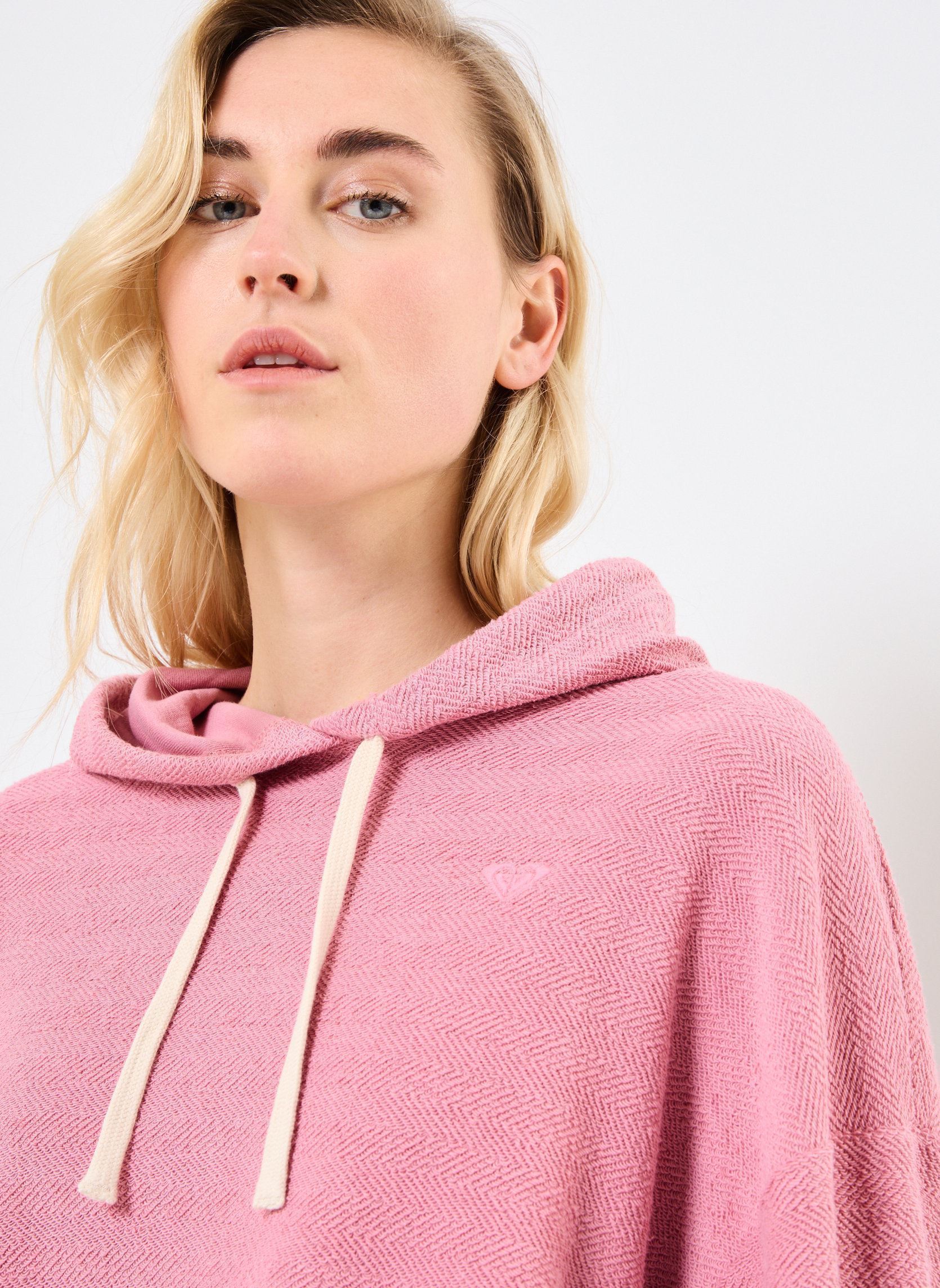 Sweats à capuche Taste Of Sun ERJFT04947 femme rose Roxy Sweats à capuche Taste Of Sun ERJFT04947 femme rose HEATHER ROSE