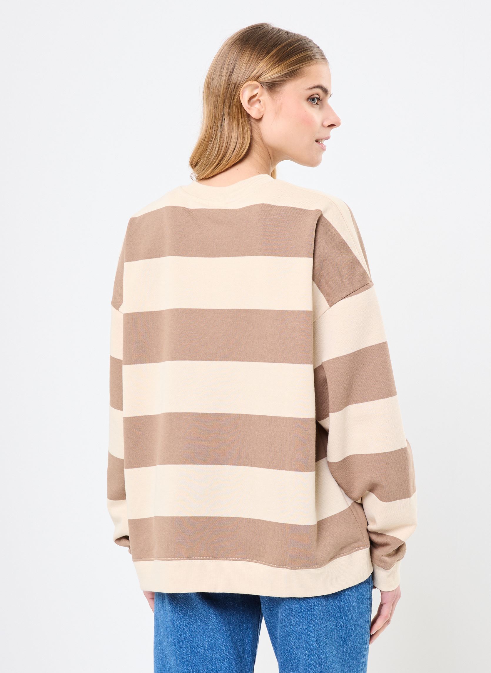 Sweatshirts Strictly Stripes Oversized ERJFT04954 femme bleu Roxy Sweatshirts Strictly Stripes Oversized ERJFT04954 femme bleu PARCHEMENT STRICTLY STIPE