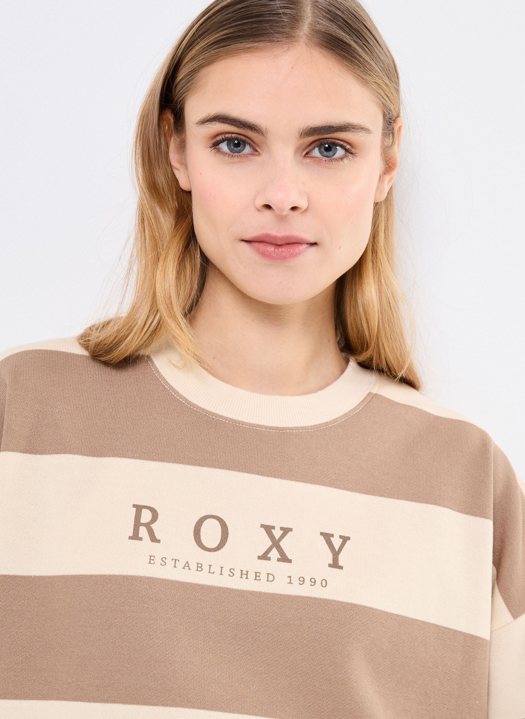 Sweatshirts Strictly Stripes Oversized ERJFT04954 femme bleu Roxy Sweatshirts Strictly Stripes Oversized ERJFT04954 femme bleu PARCHEMENT STRICTLY STIPE