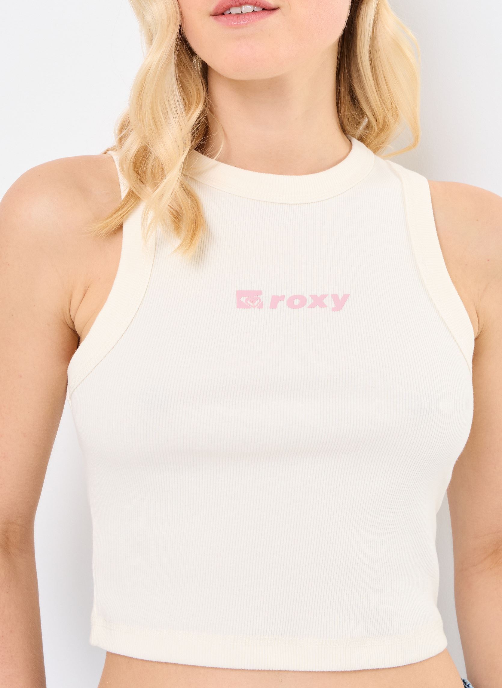 Débardeurs Iconic Days ERJKT04261 femme blanc Roxy Débardeurs Iconic Days ERJKT04261 femme blanc EGRET