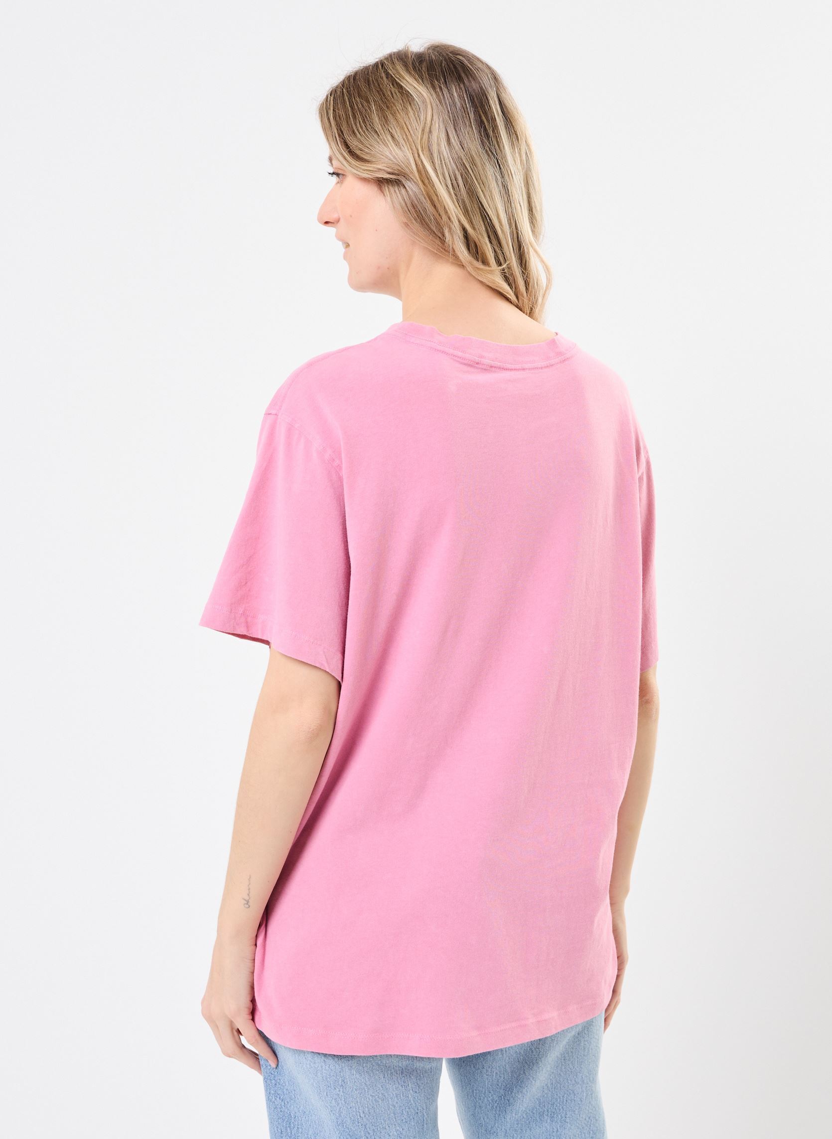 Tee-shirts manches courtes Sunnyoversize Optic Wash ERJZT05905 femme rose Roxy Tee-shirts manches courtes Sunnyoversize Optic Wash ERJZT05905 femme rose ORCHID SMOKE