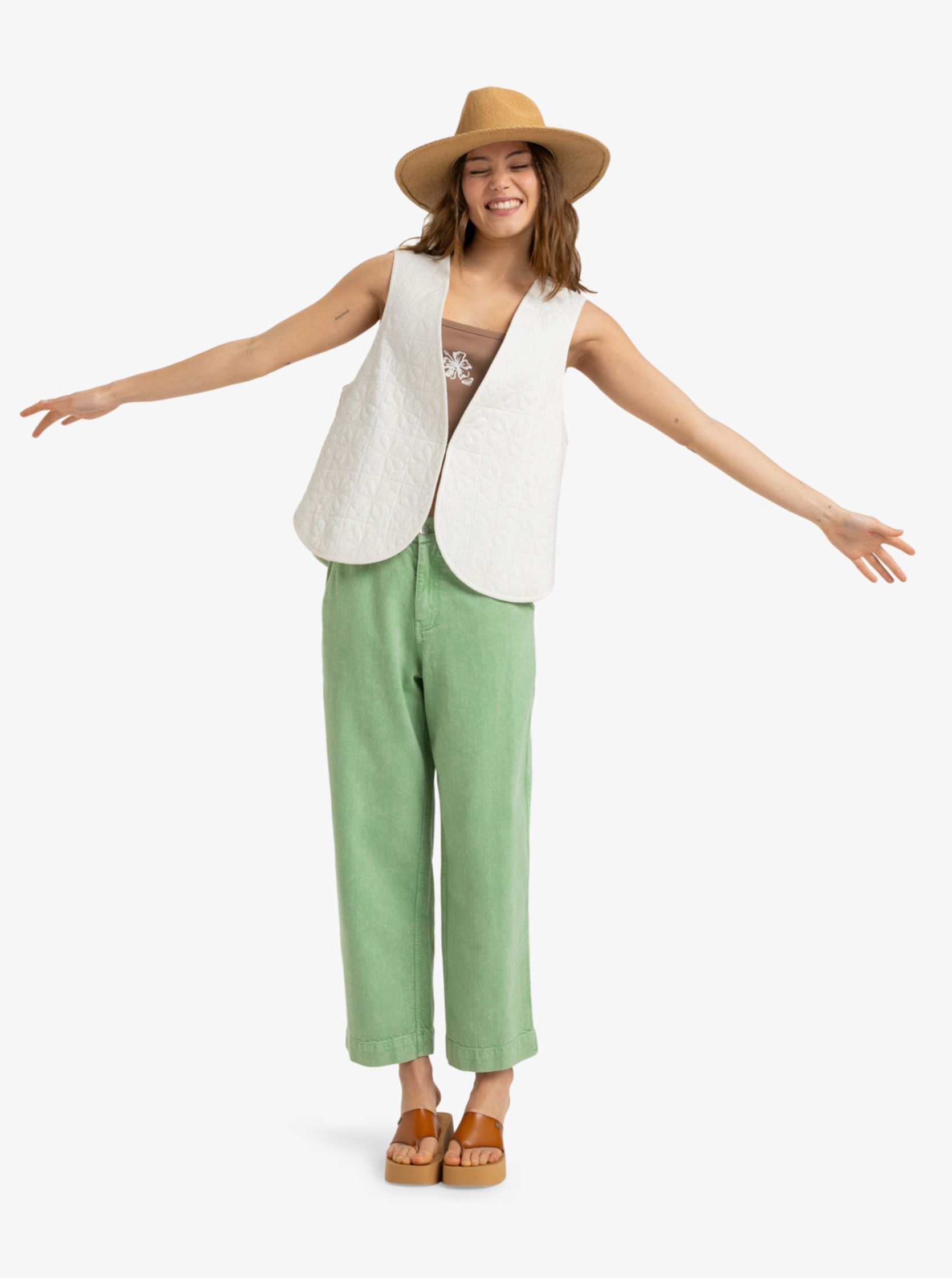 Vestes sans manches Waistcoast Quilted Vest ERJWT03695 femme blanc Roxy Vestes sans manches Waistcoast Quilted Vest ERJWT03695 femme blanc EGRET