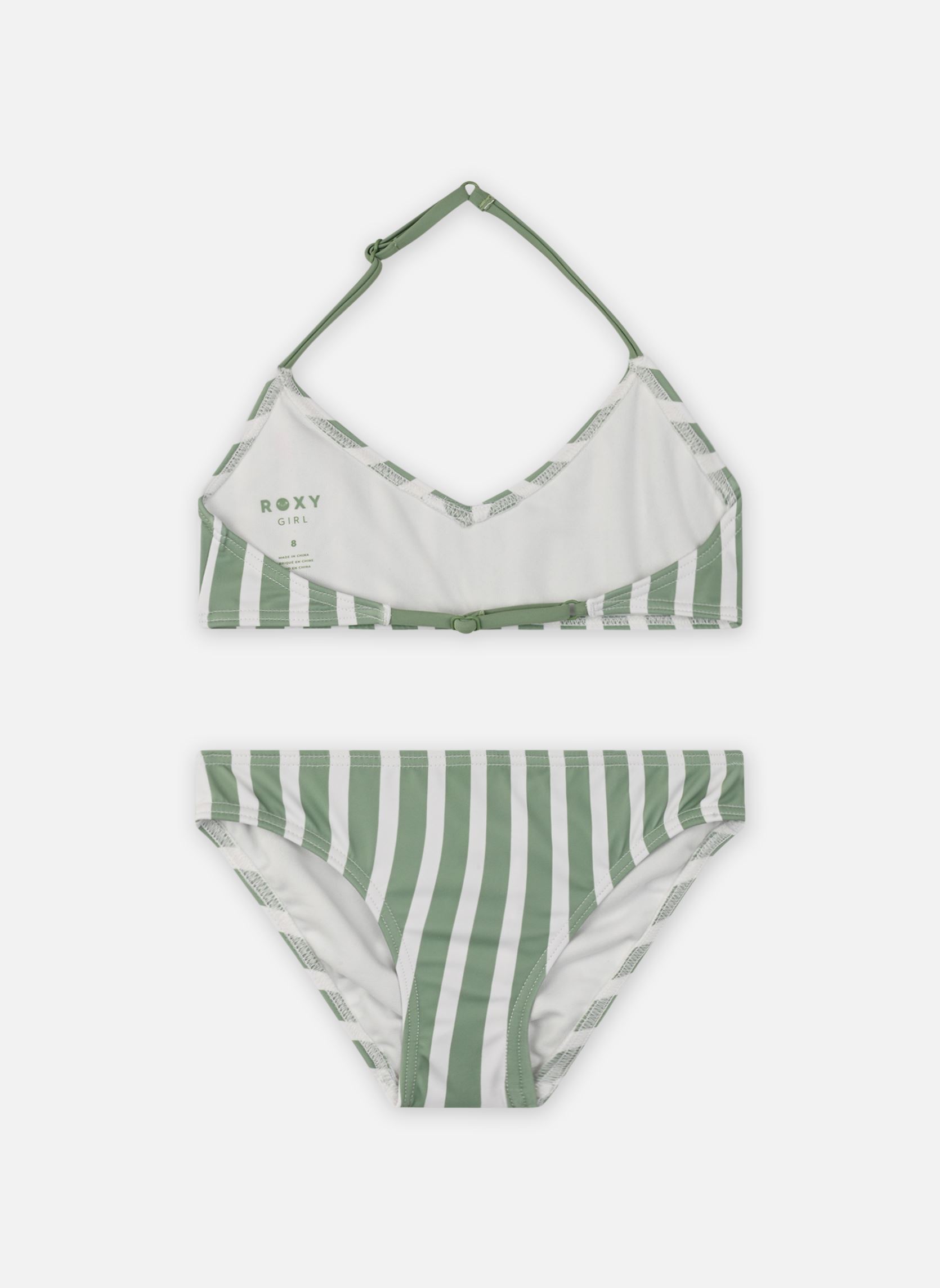 2 pièces Bico Active Rg Tri Bra Set ERGX203621 fille vert Roxy 2 pièces Bico Active Rg Tri Bra Set ERGX203621 fille vert BASIL ACTIVE RG STRIPE