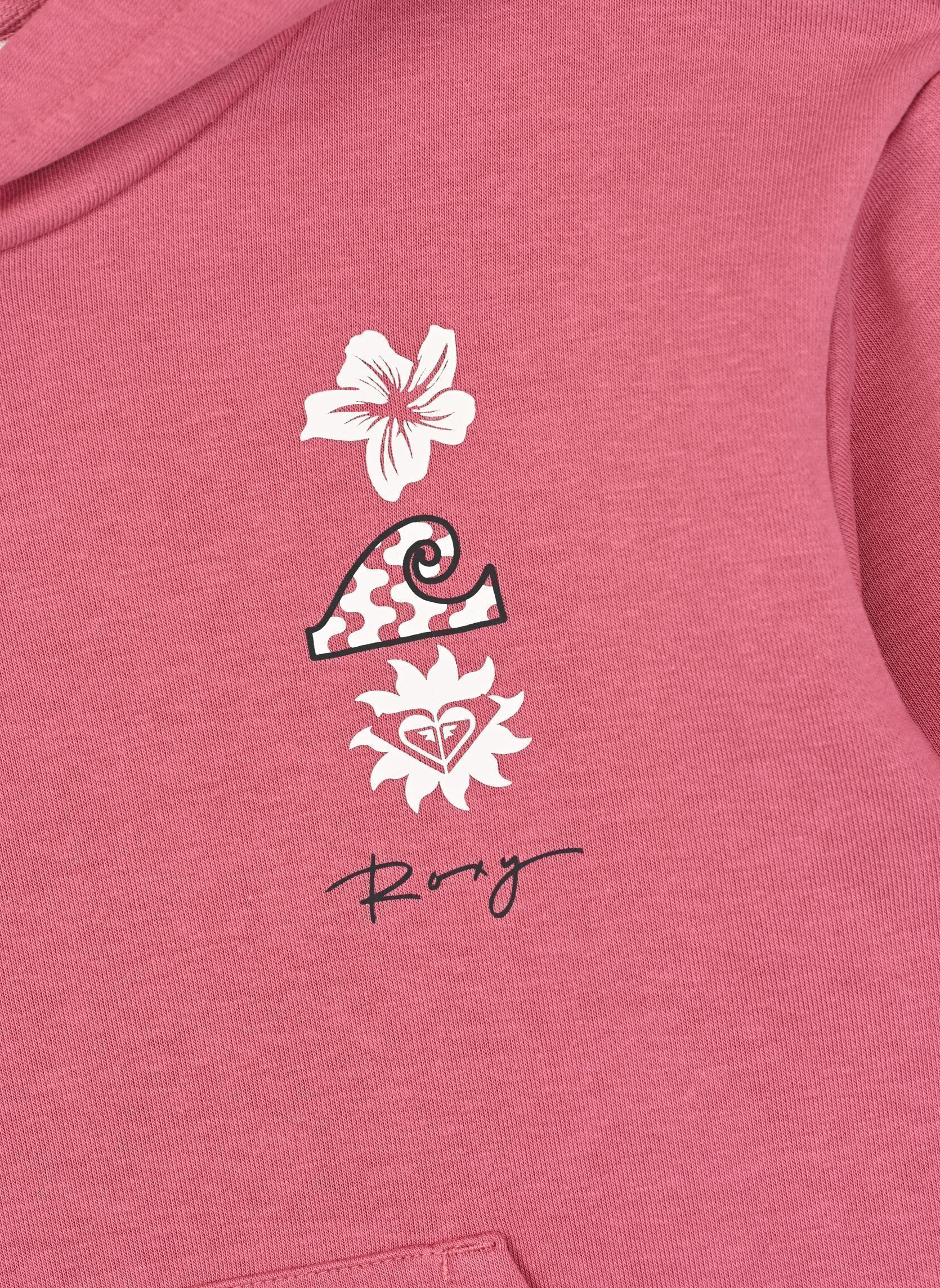 Kapuzenpullover Surf Feeling Hoodie Terry ERGFT04007 mädchen rosa Roxy Kapuzenpullover Surf Feeling Hoodie Terry ERGFT04007 mädchen rosa HEATHER ROSE