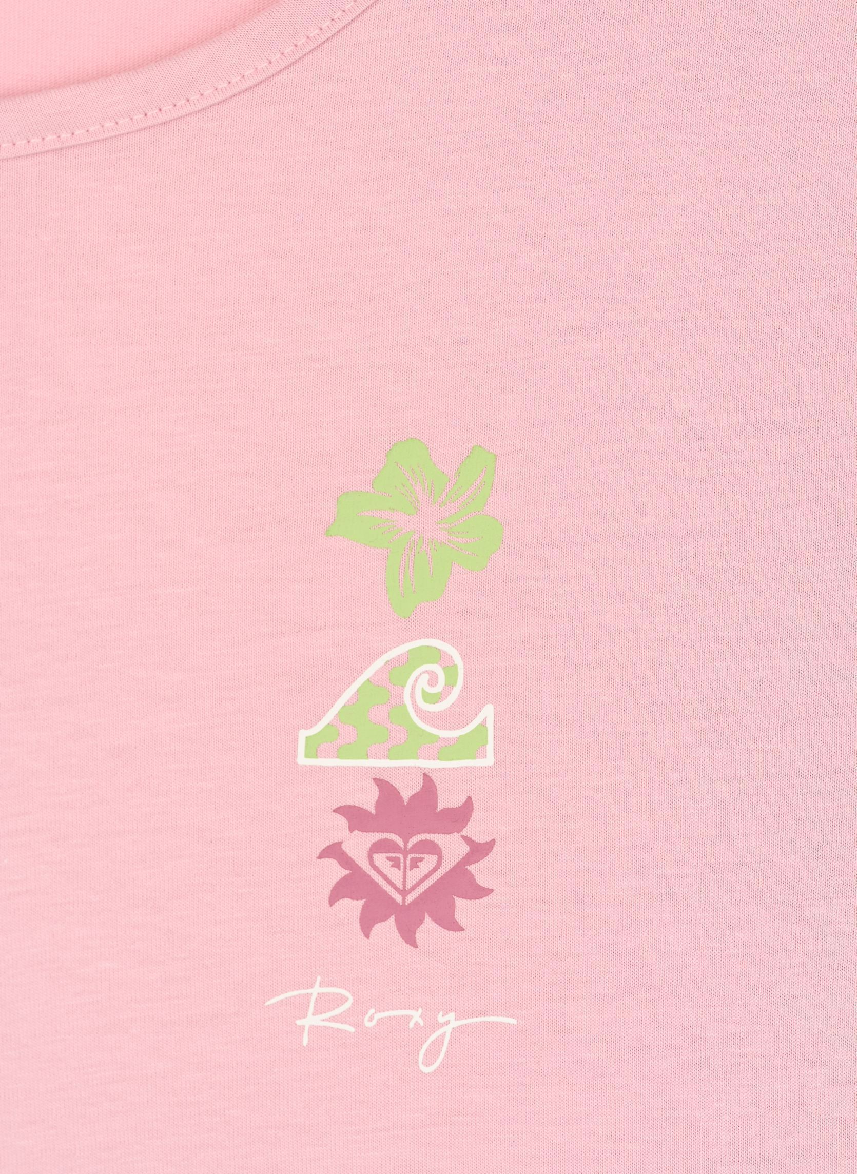 T-shirts met korte mouwen Day And Night ERGZT04116 meisjes roze Roxy T-shirts met korte mouwen Day And Night ERGZT04116 meisjes roze BLEACHED MAUVE