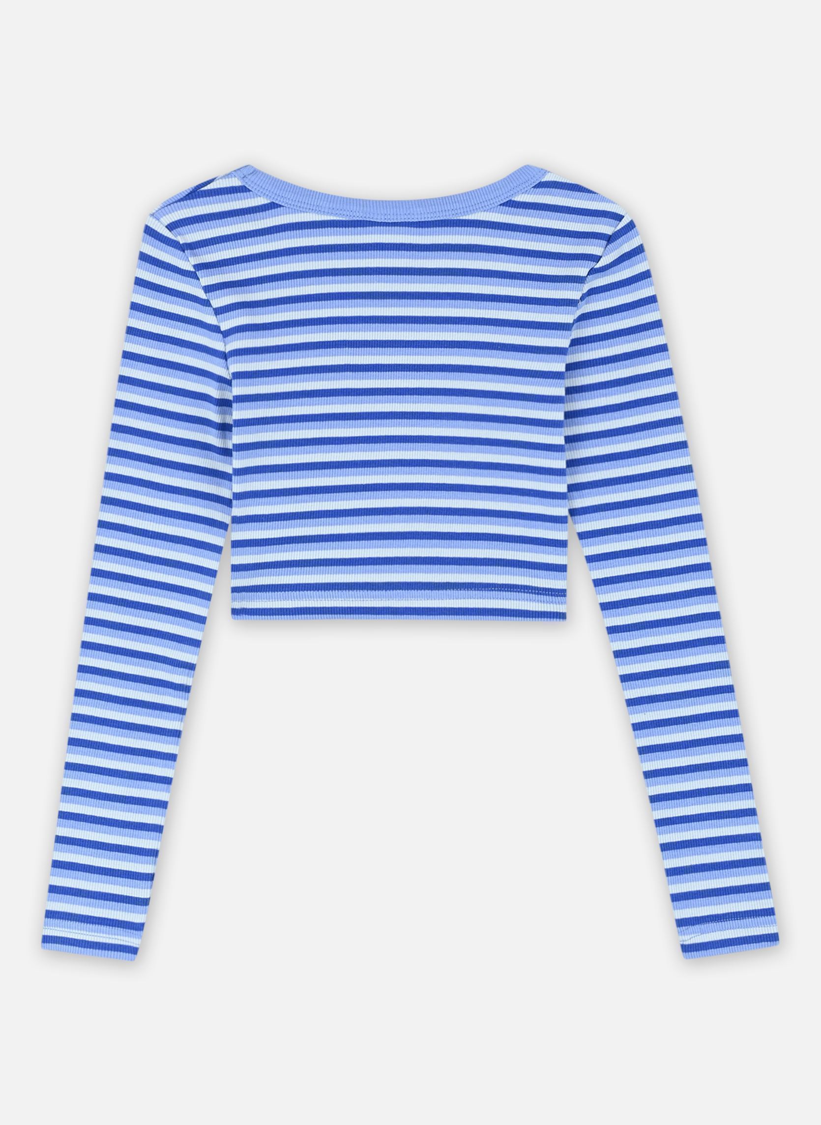 Langarm-T-Shirts Hey Yeah Yeah Ls ERGKT03265 mädchen blau Roxy Langarm-T-Shirts Hey Yeah Yeah Ls ERGKT03265 mädchen blau DAZZLING BLUE PARTY WAVE STRIP