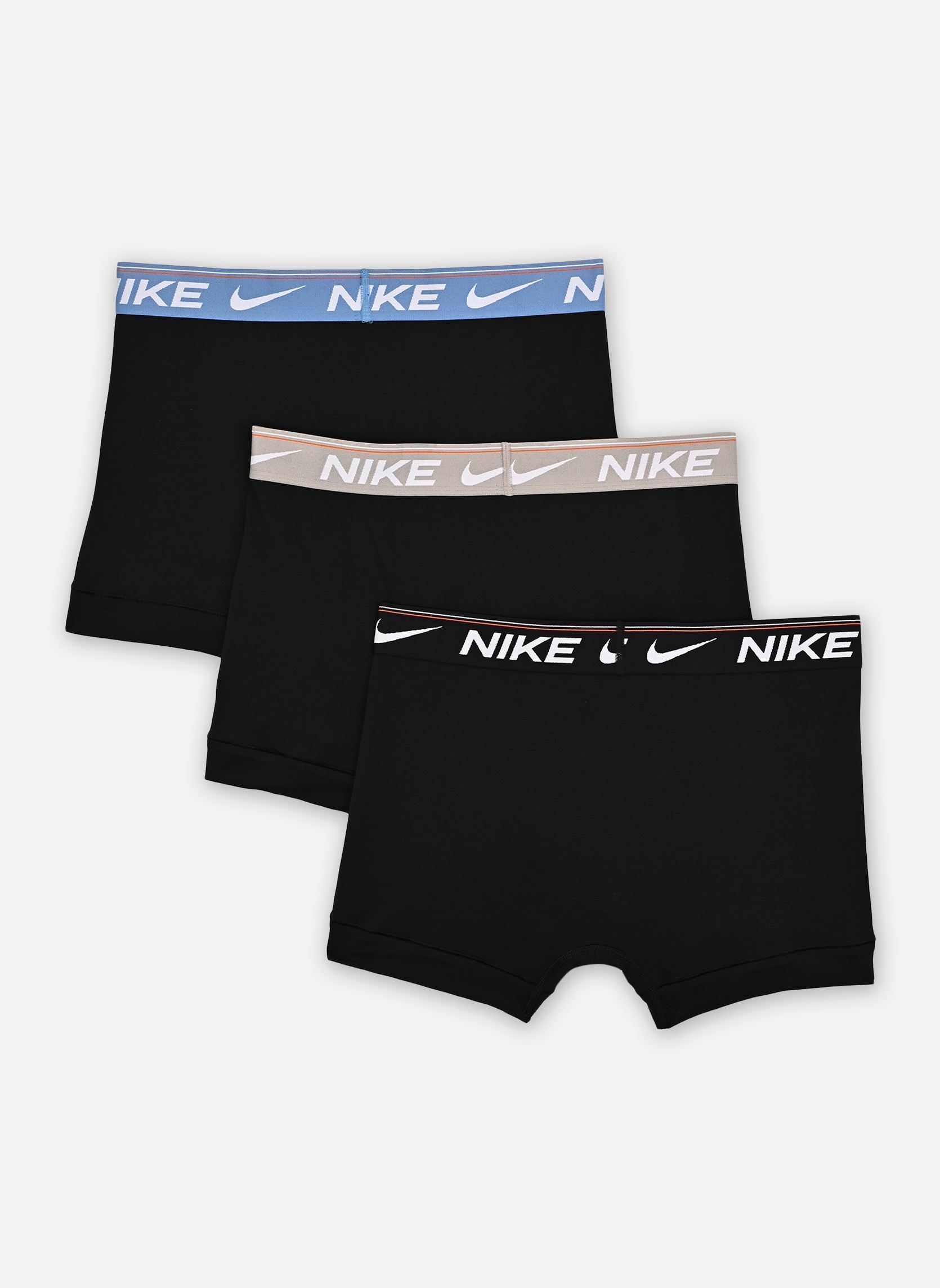 Ropa interior deportiva Trunk 3Pk 0000KE1256 hombre multicolor Nike Underwear Ropa interior deportiva Trunk 3Pk 0000KE1256 hombre multicolor BLK - CLEGE GREY/ BLUE BEYOND/