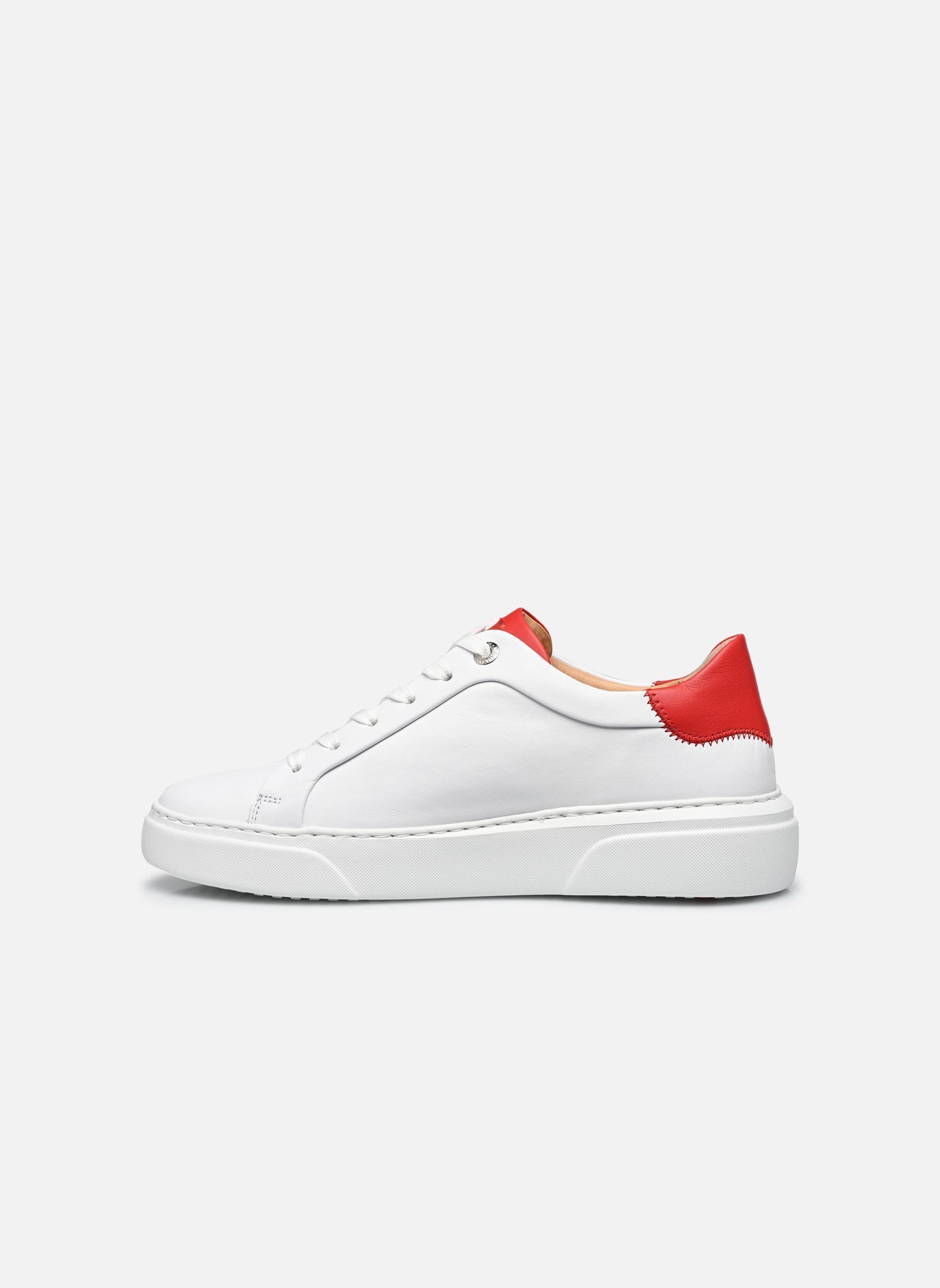 Baskets COURTYARD femme blanc Lloyd Baskets COURTYARD femme blanc White/Flame