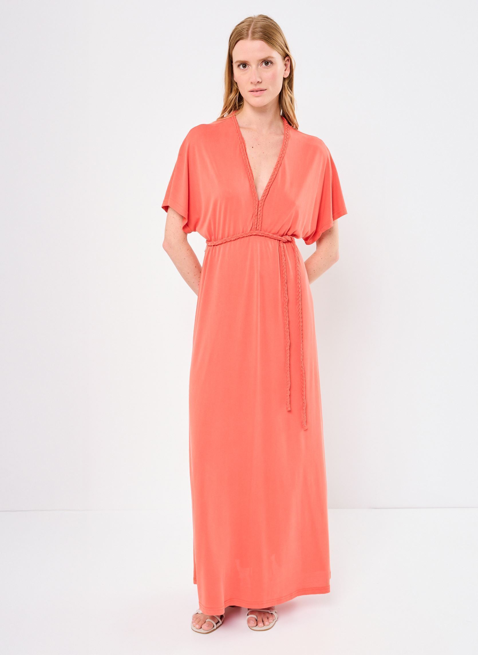 Lange Kleider Valentina damen orange Orféo Lange Kleider Valentina damen orange Orange