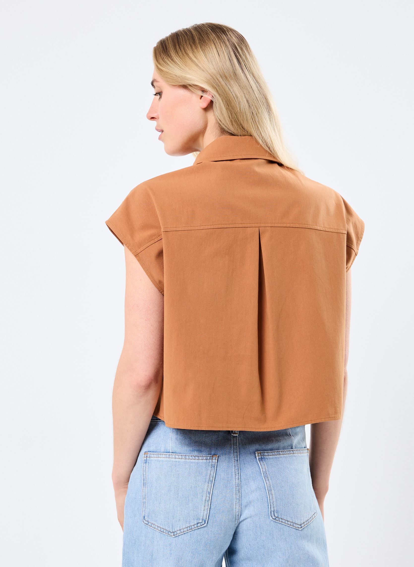 Hemden Rise dames bruin Grace & Mila Hemden Rise dames bruin Terre