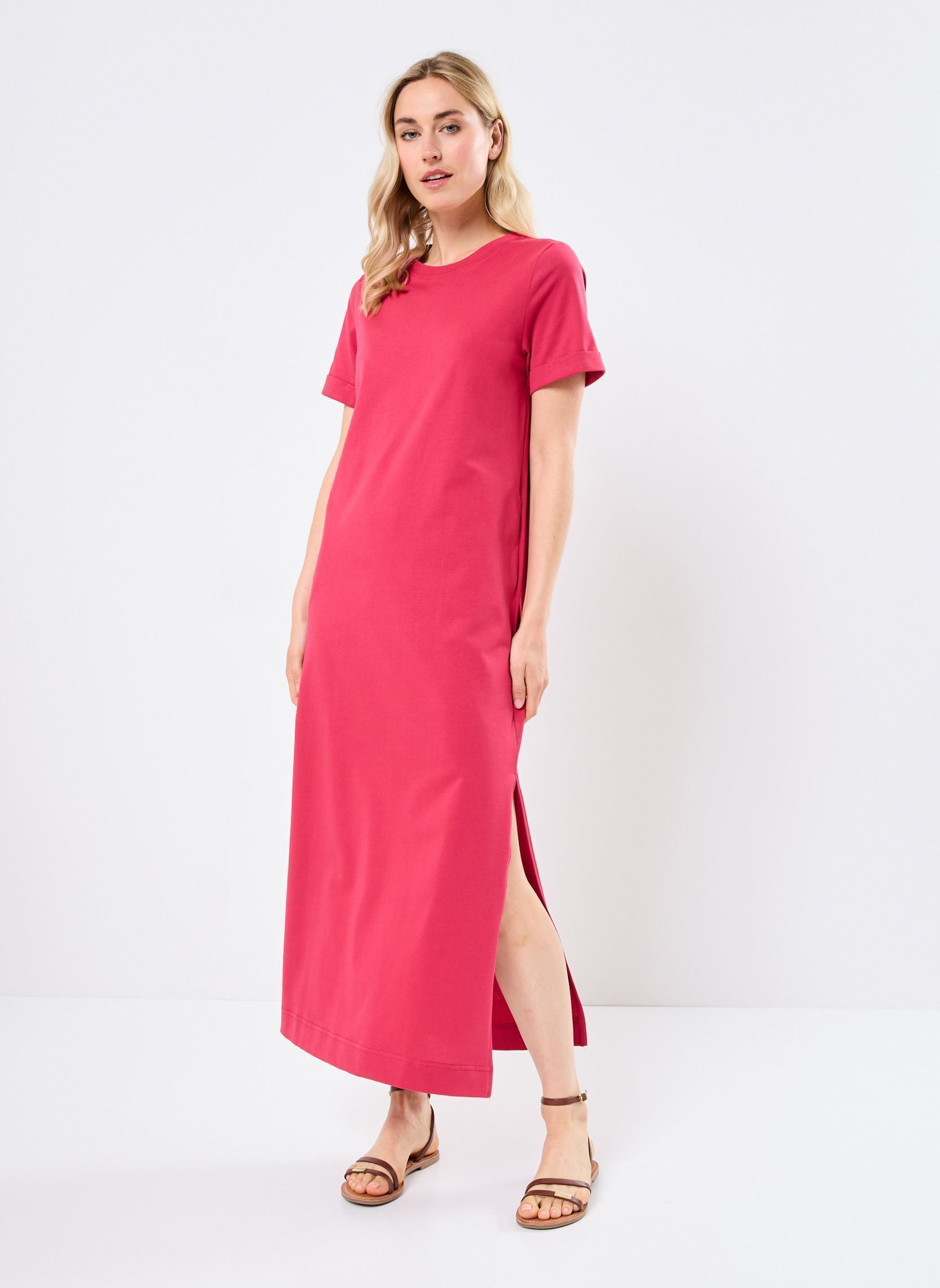Vestiti lunghi Rosalie donna rosso Grace & Mila Vestiti lunghi Rosalie donna rosso Cerise