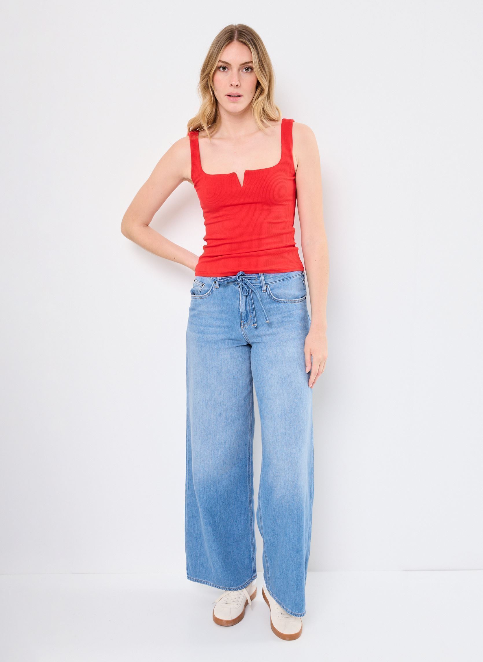 Tanktops Rena damen rot Grace & Mila Tanktops Rena damen rot Rouge