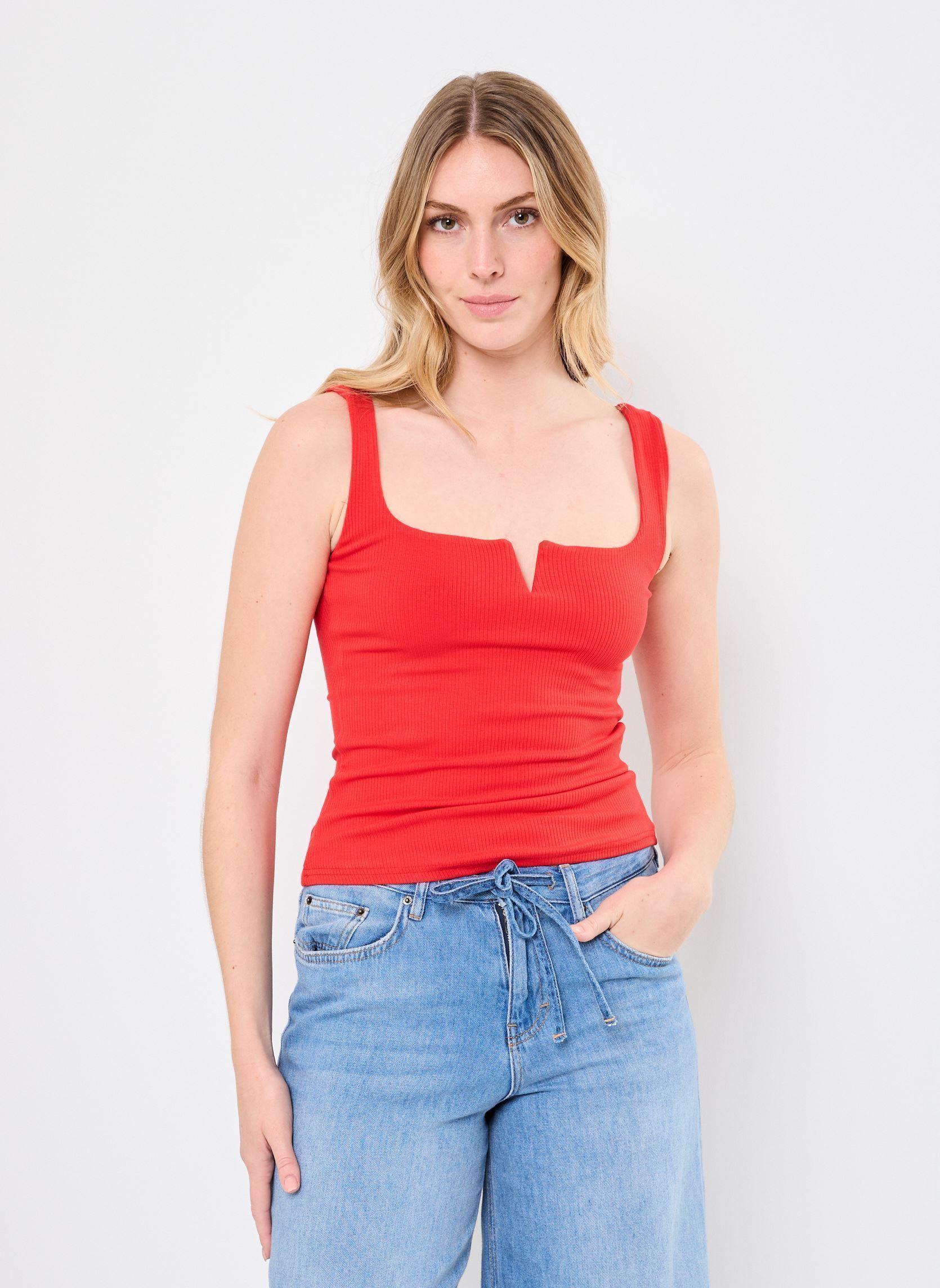 Tanktops Rena damen rot Grace & Mila Tanktops Rena damen rot Rouge