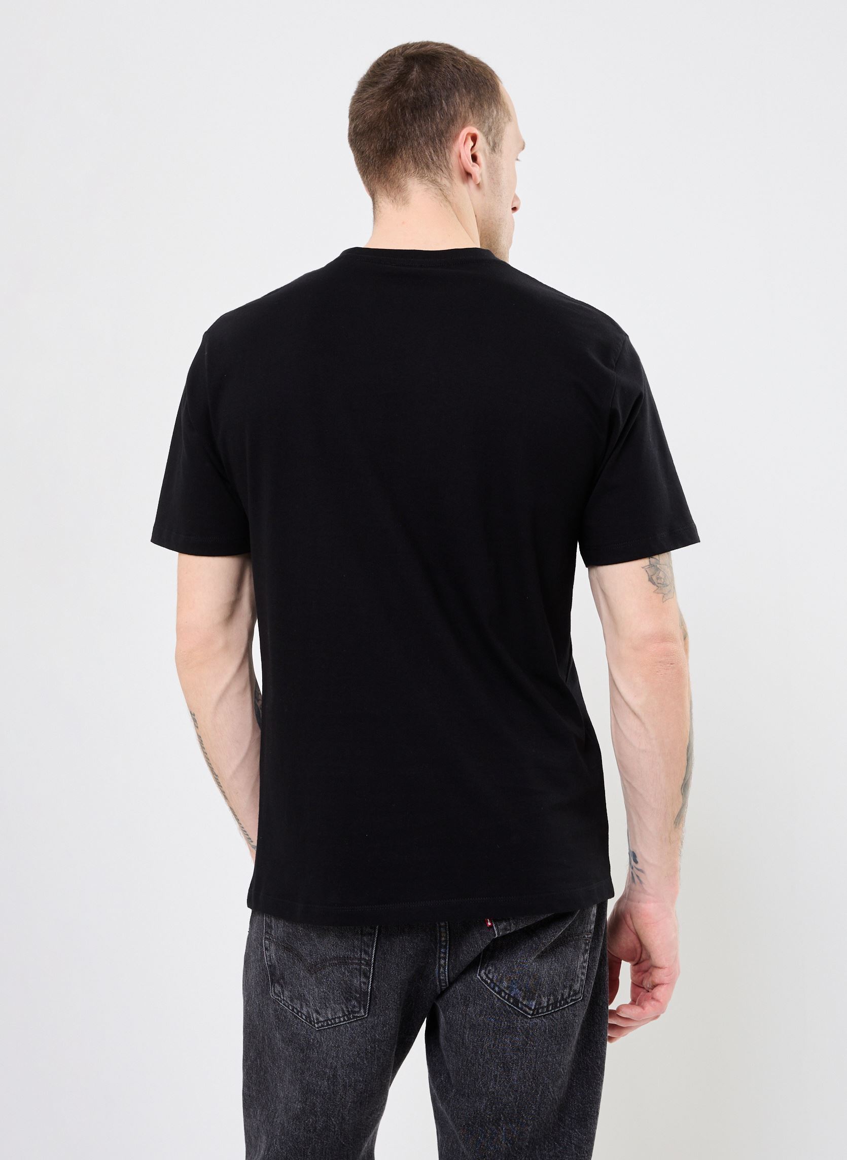 T-shirt a maniche corte HTSC30029K uomo nero The Kooples T-shirt a maniche corte HTSC30029K uomo nero BLA01