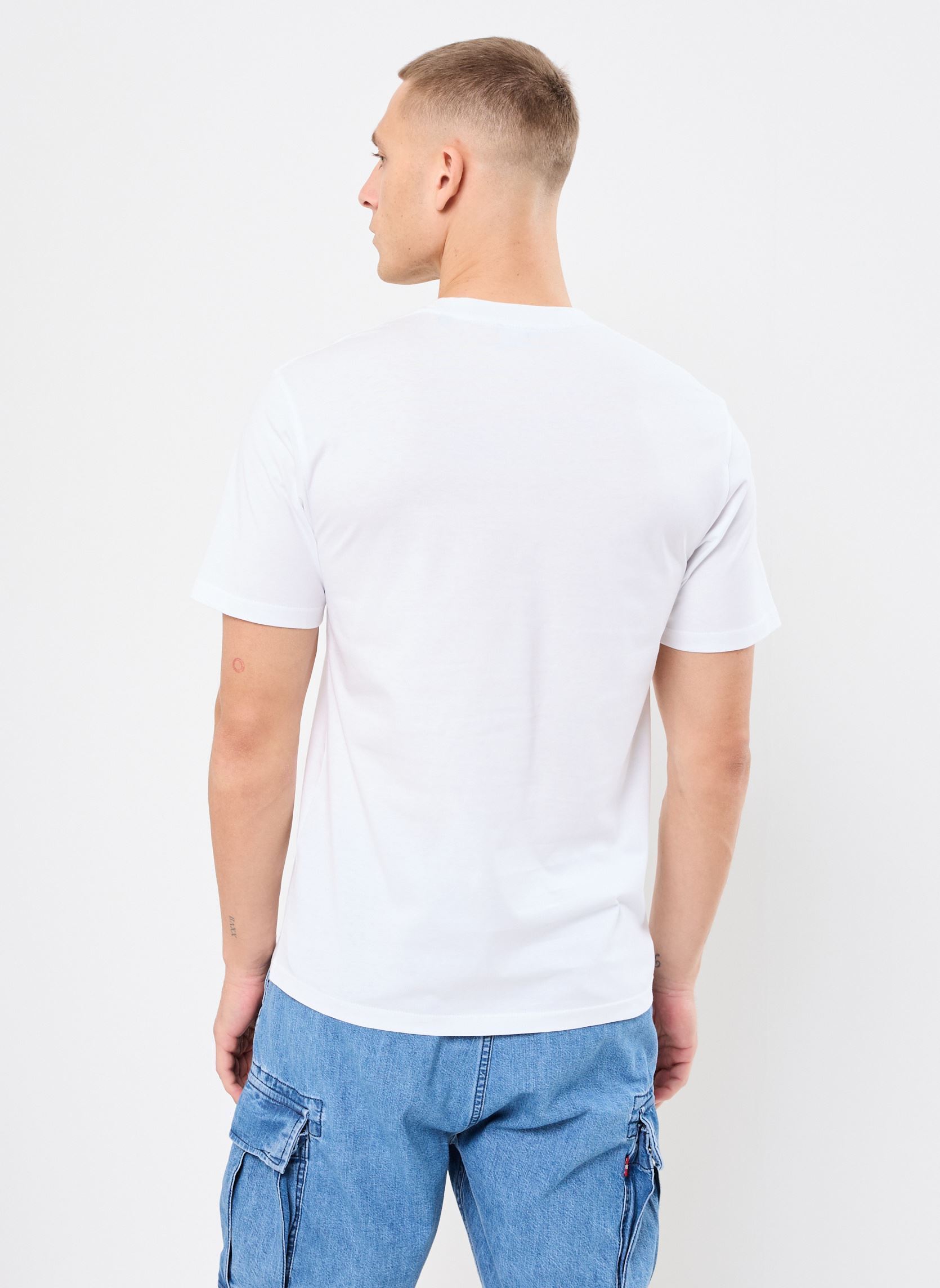 Camisetas de manga corta HTSC30009K hombre blanco The Kooples Camisetas de manga corta HTSC30009K hombre blanco WHI01