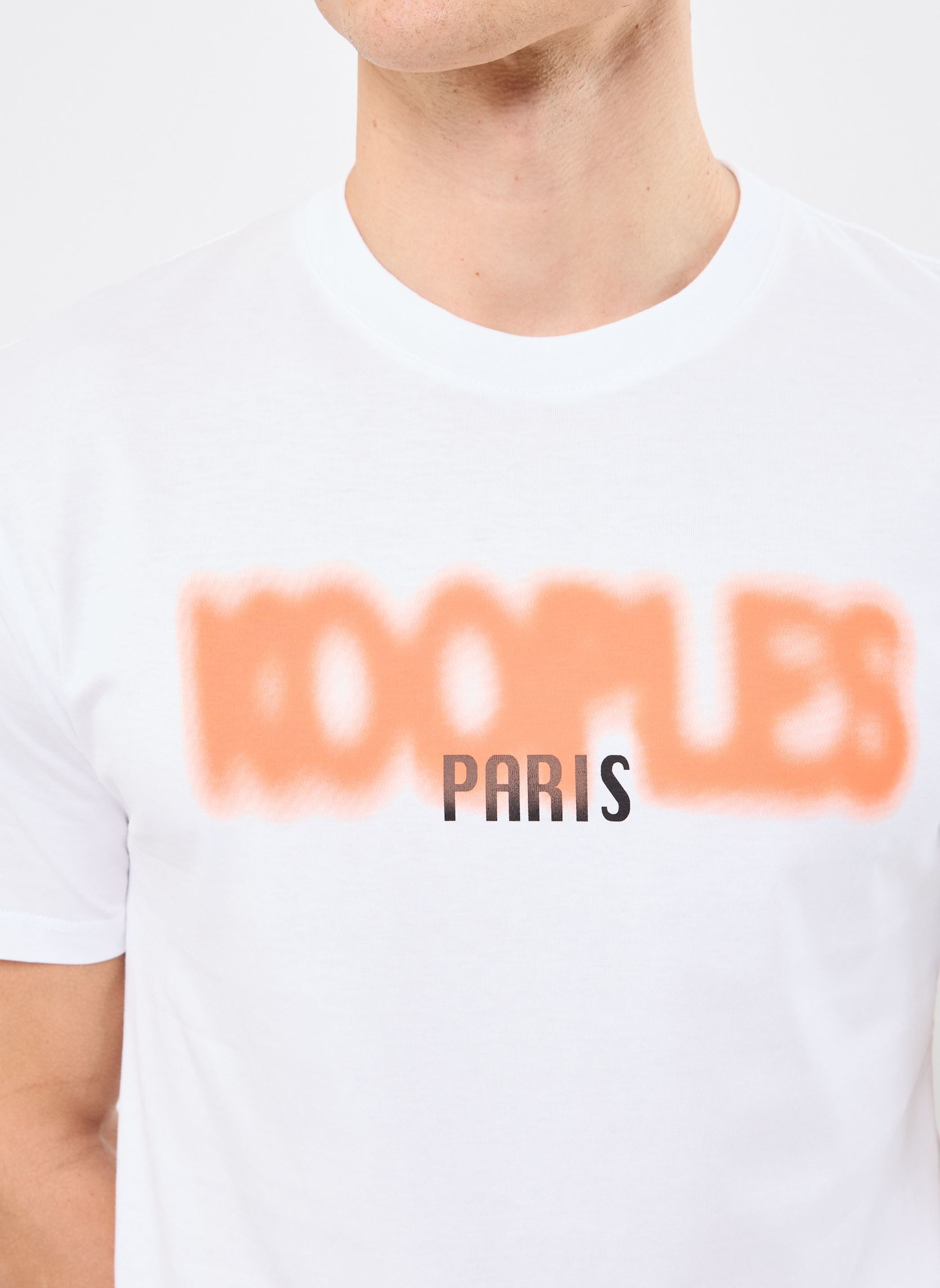 Camisetas de manga corta HTSC30009K hombre blanco The Kooples Camisetas de manga corta HTSC30009K hombre blanco WHI01
