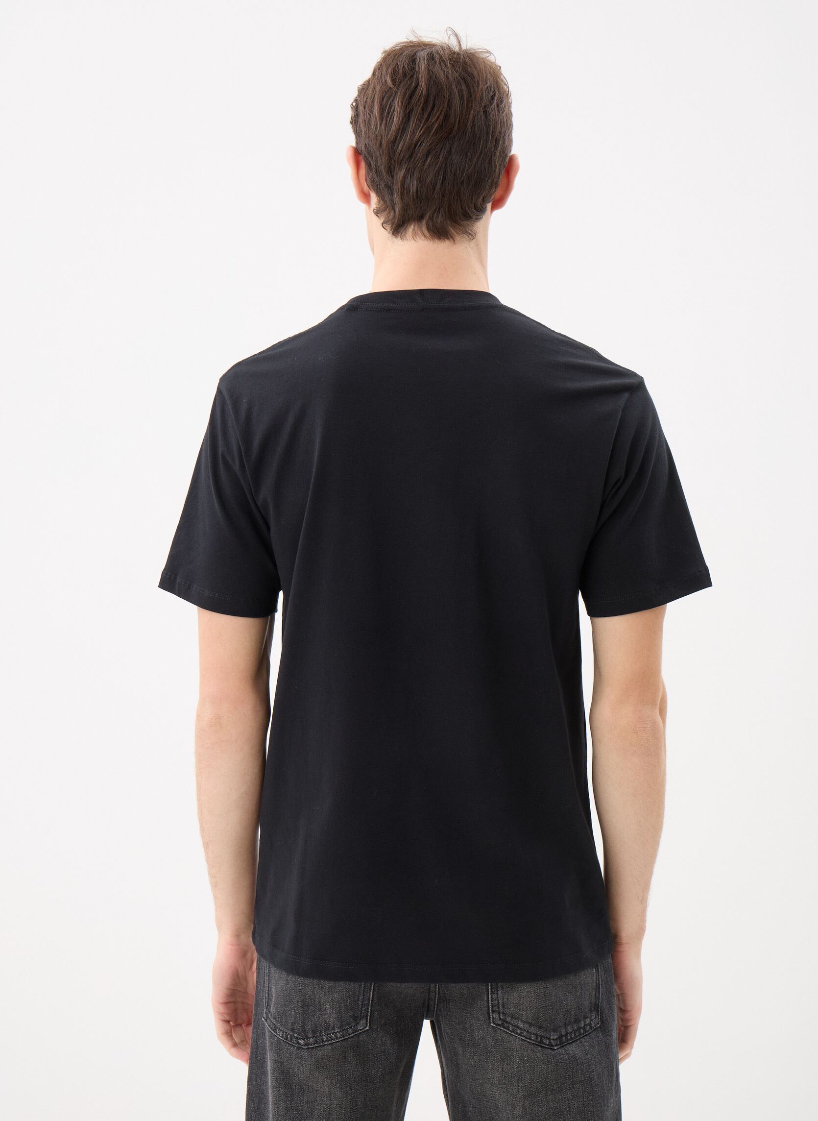 T-shirts met korte mouwen HTSC30036K heren zwart The Kooples T-shirts met korte mouwen HTSC30036K heren zwart BLA01