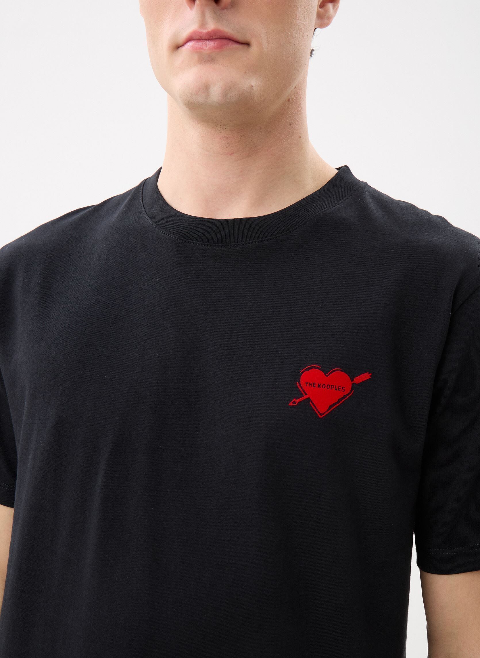 T-shirts met korte mouwen HTSC30036K heren zwart The Kooples T-shirts met korte mouwen HTSC30036K heren zwart BLA01