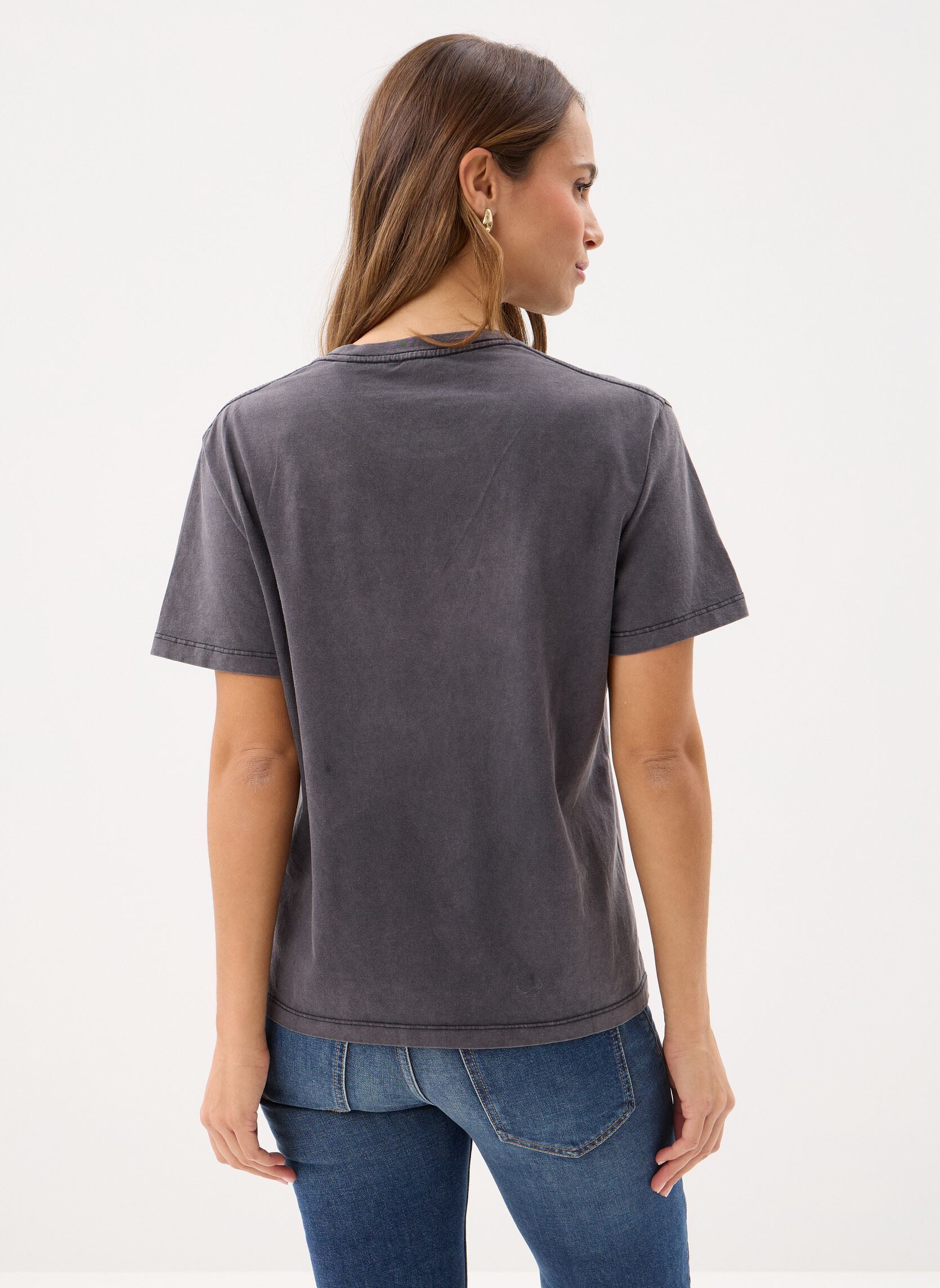 Tee-shirts manches courtes FTSC30036K femme noir The Kooples Tee-shirts manches courtes FTSC30036K femme noir BLA55