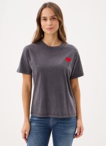 Tee-shirts manches courtes FTSC30036K femme noir