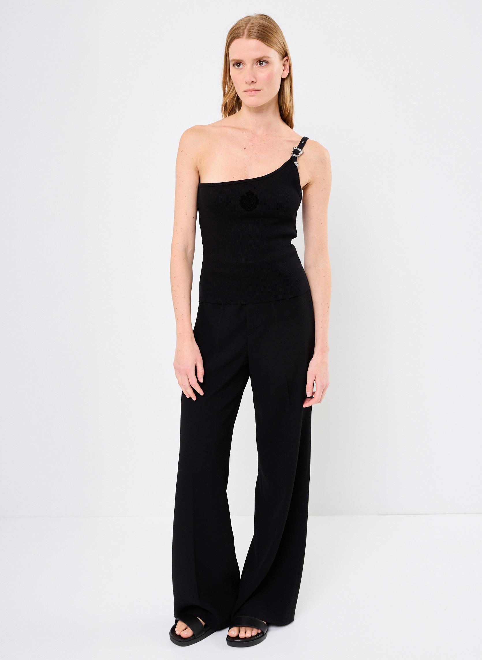 Tops FTOP30042K femme noir The Kooples Tops FTOP30042K femme noir BLA01
