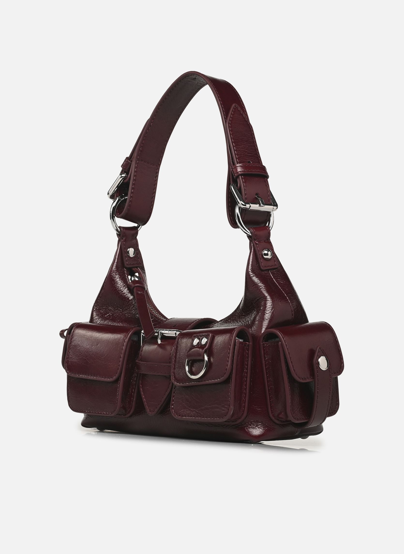 Sacs AFSAMELIAS03 femme bordeaux The Kooples Sacs AFSAMELIAS03 femme bordeaux RED72