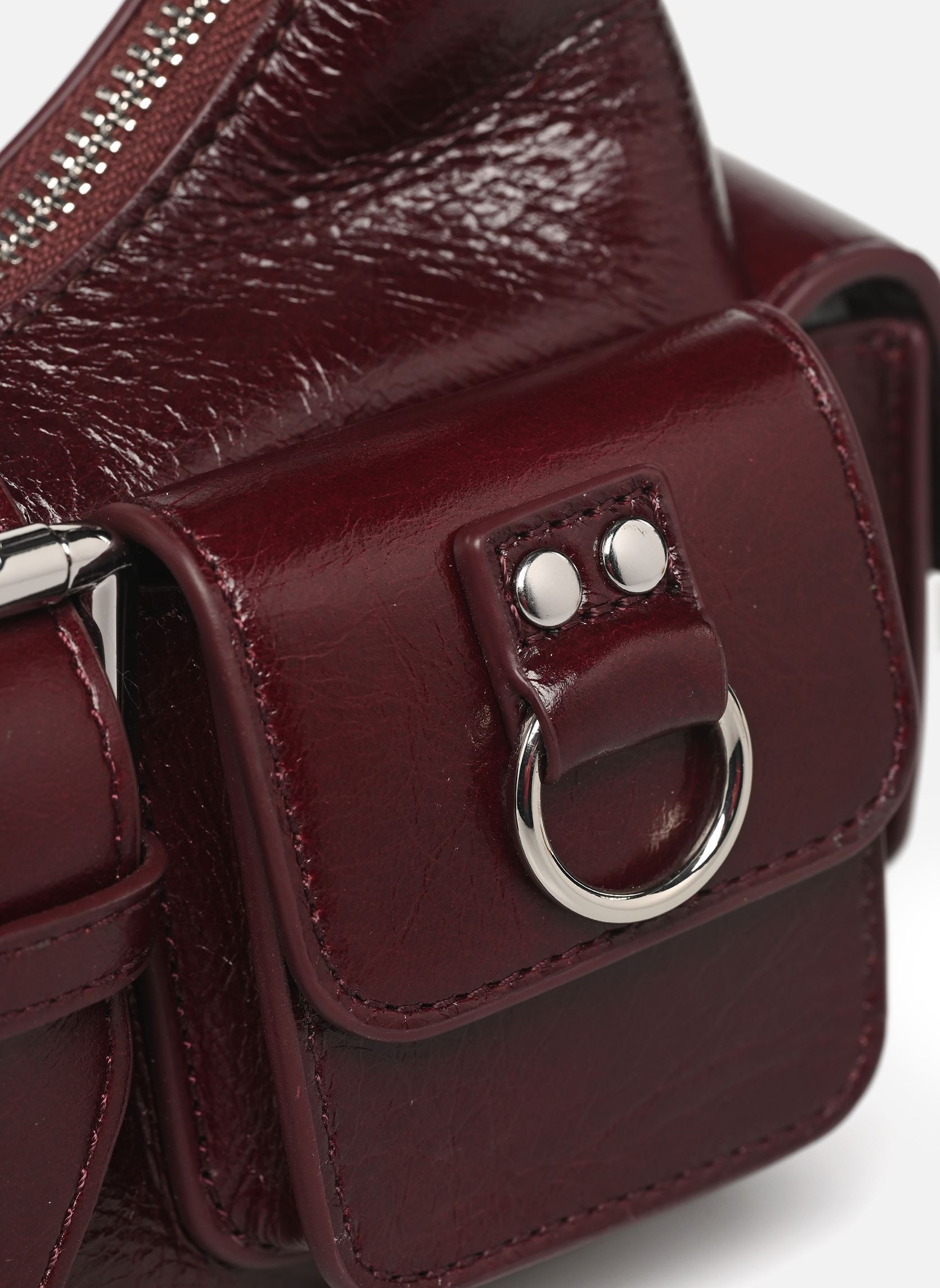 Sacs AFSAMELIAS03 femme bordeaux The Kooples Sacs AFSAMELIAS03 femme bordeaux RED72