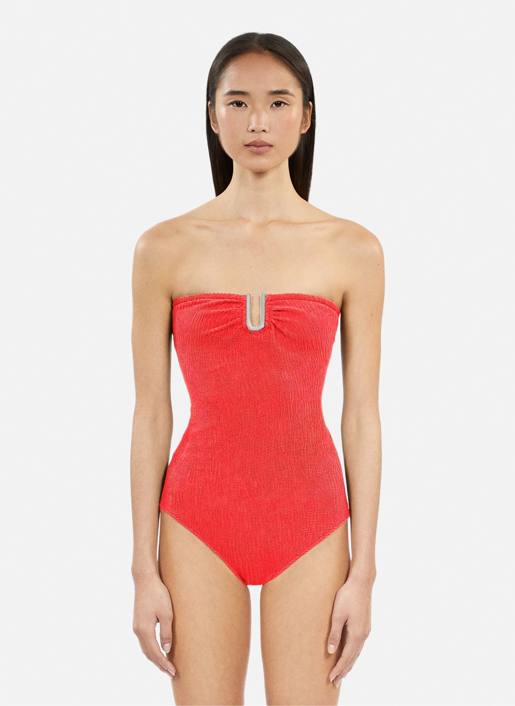 Badpak AFMB28004K dames rood The Kooples Badpak AFMB28004K dames rood RED01