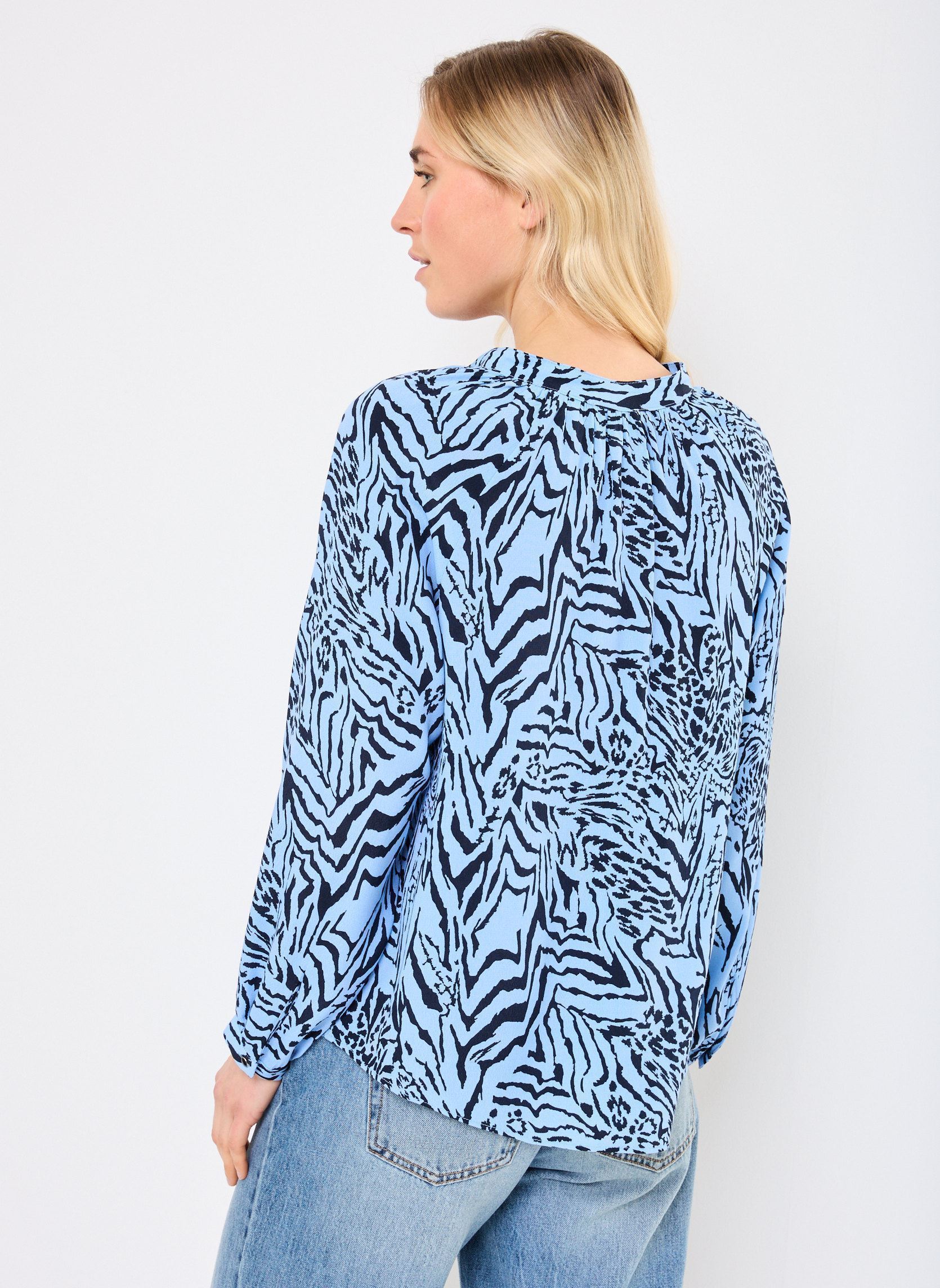 Chemises manches longues Zoe 76532 femme bleu ARTLOVE Chemises manches longues Zoe 76532 femme bleu BLUE