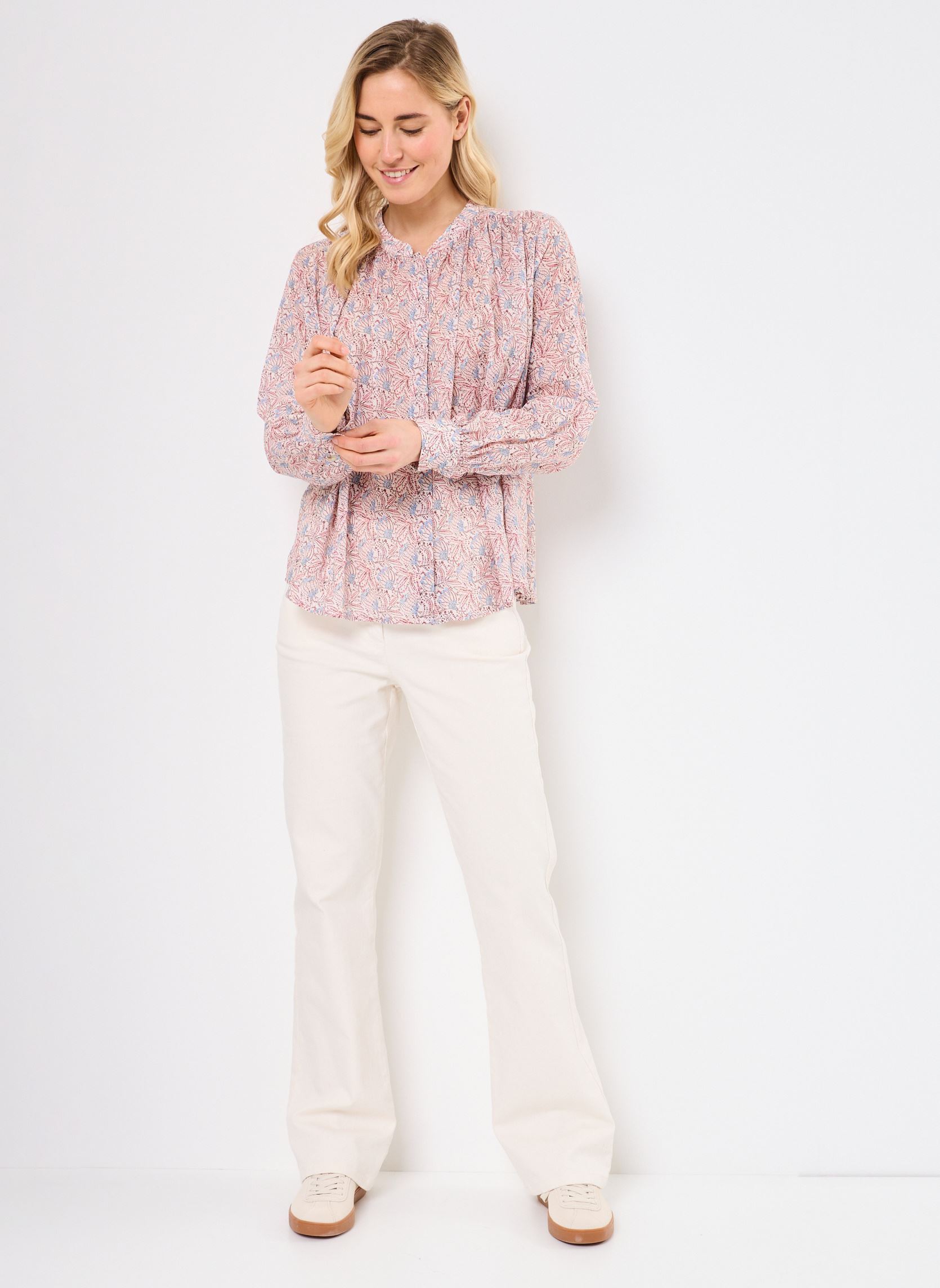 Chemises manches longues Fiorina 76562 femme rose ARTLOVE Chemises manches longues Fiorina 76562 femme rose PINK