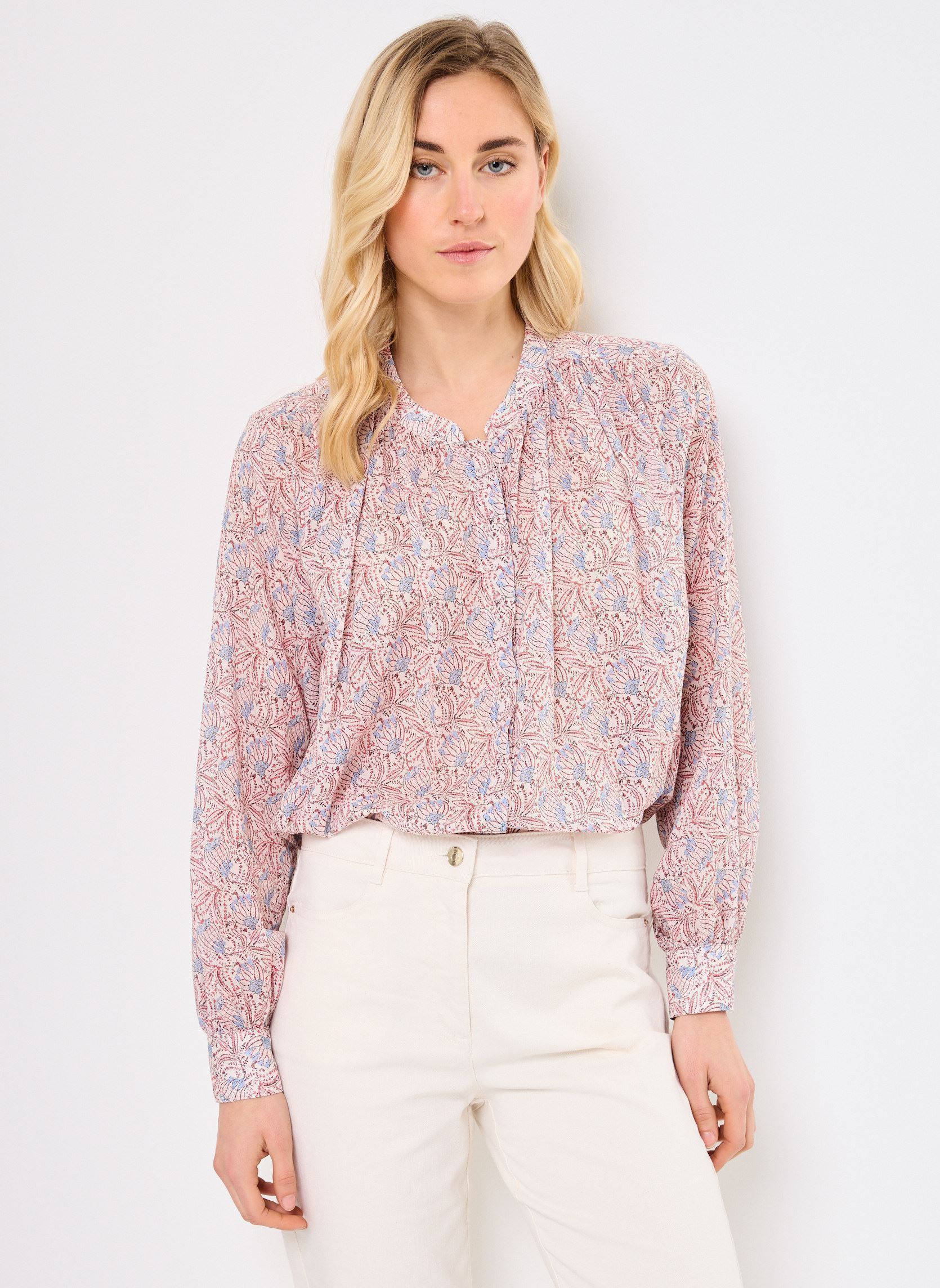 Chemises manches longues Fiorina 76562 femme rose ARTLOVE Chemises manches longues Fiorina 76562 femme rose PINK