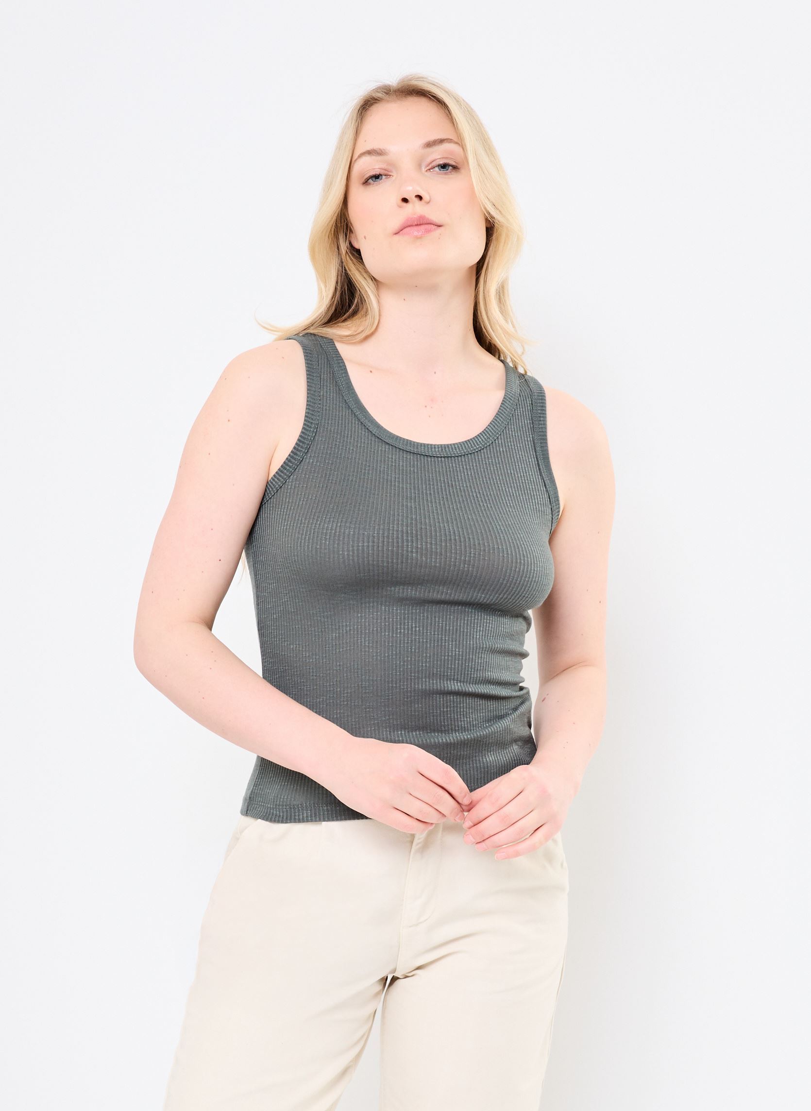Tops Arije 76128 damen grün ARTLOVE Tops Arije 76128 damen grün khaki