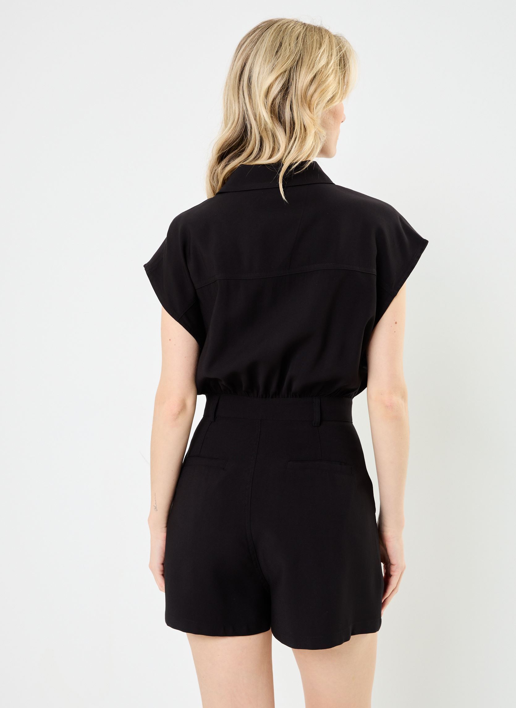 Monos cortos Gwendoline 76710 mujer negro ARTLOVE Monos cortos Gwendoline 76710 mujer negro Black