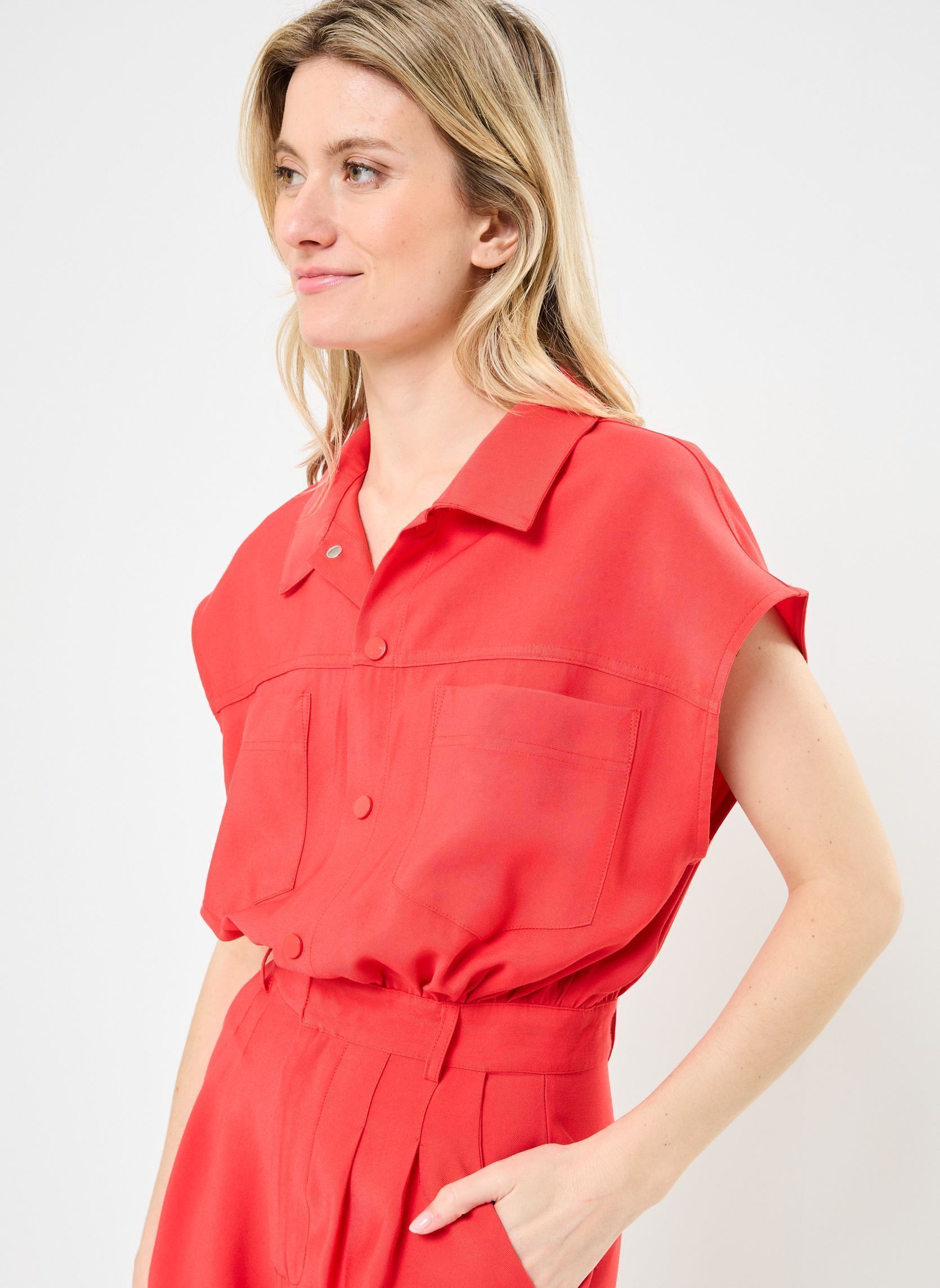 Combi-shorts Gwendoline 76710 femme rouge ARTLOVE Combi-shorts Gwendoline 76710 femme rouge Red