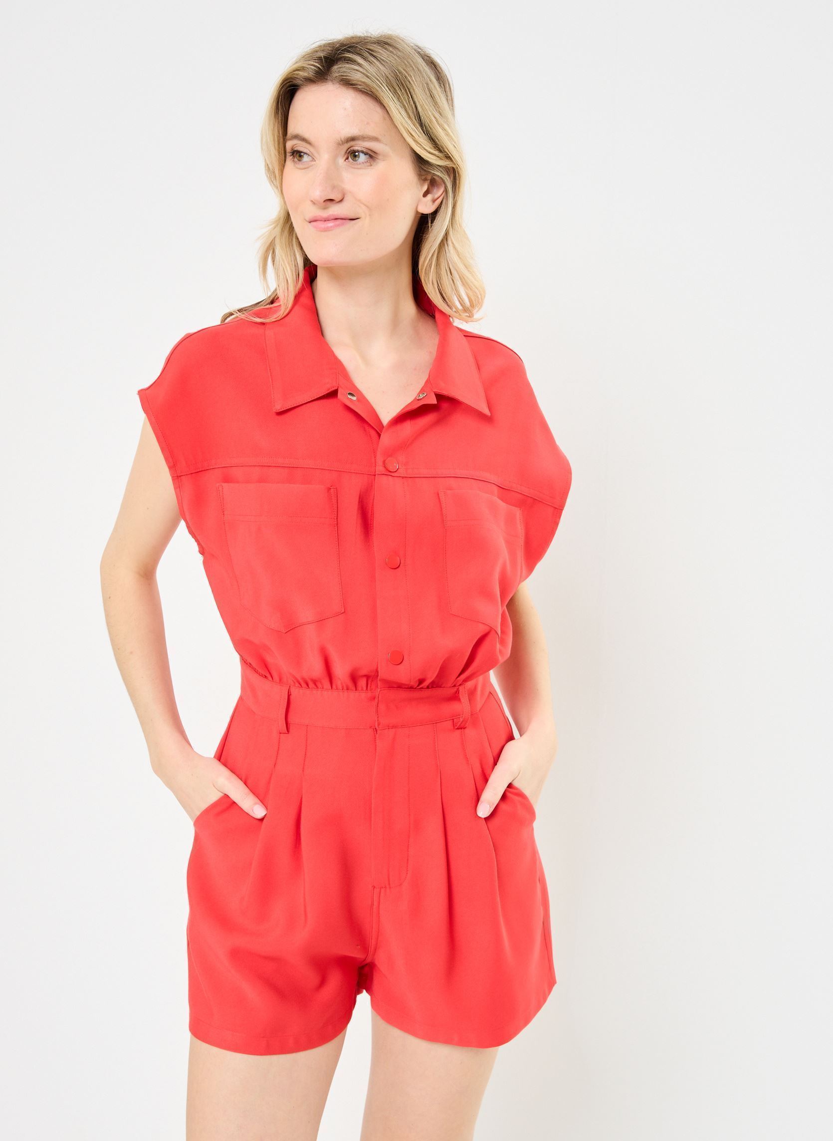 Combi-shorts Gwendoline 76710 femme rouge ARTLOVE Combi-shorts Gwendoline 76710 femme rouge Red