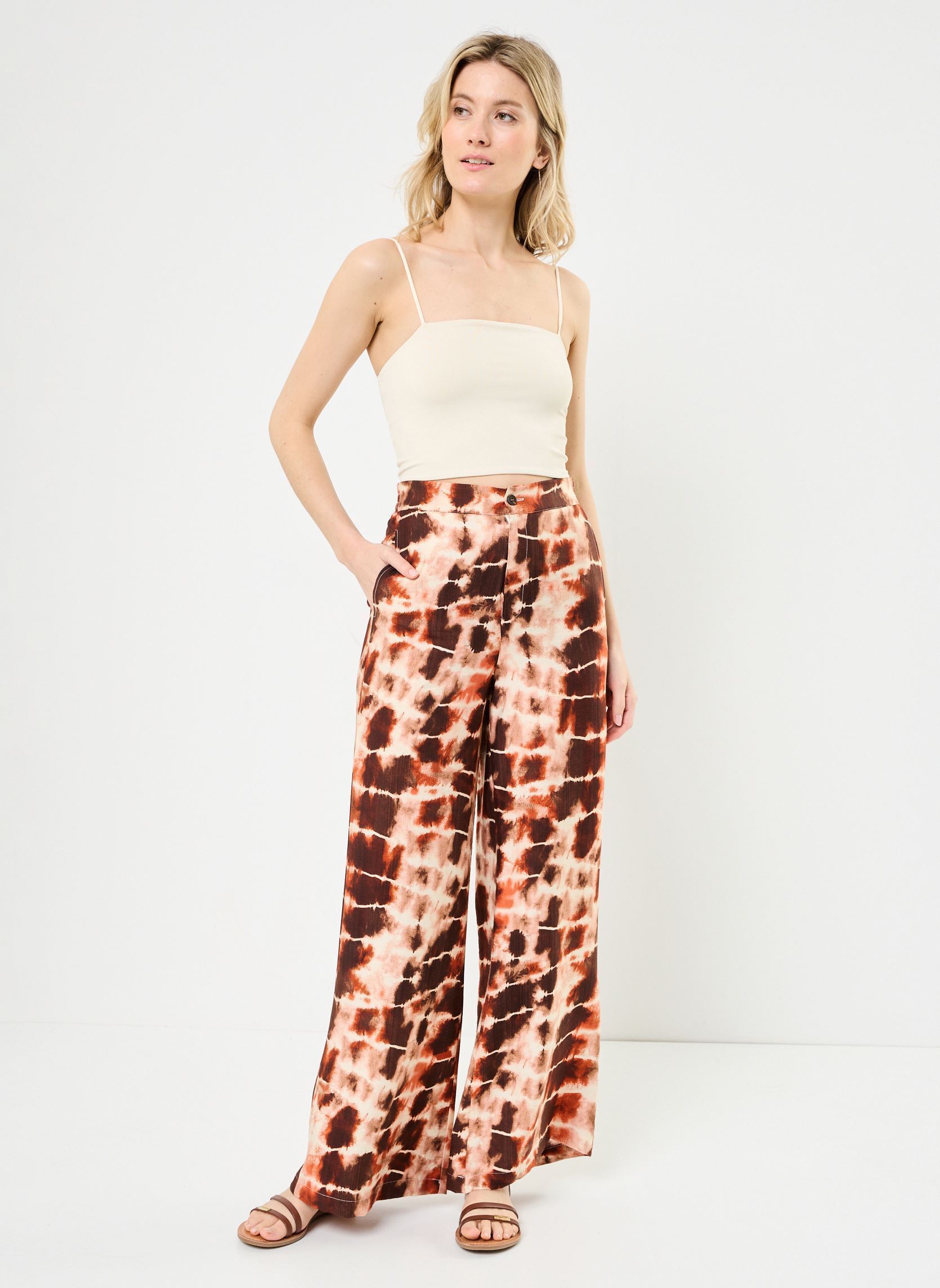 Weite Hosen Ambeline 76815 damen braun ARTLOVE Weite Hosen Ambeline 76815 damen braun Brown