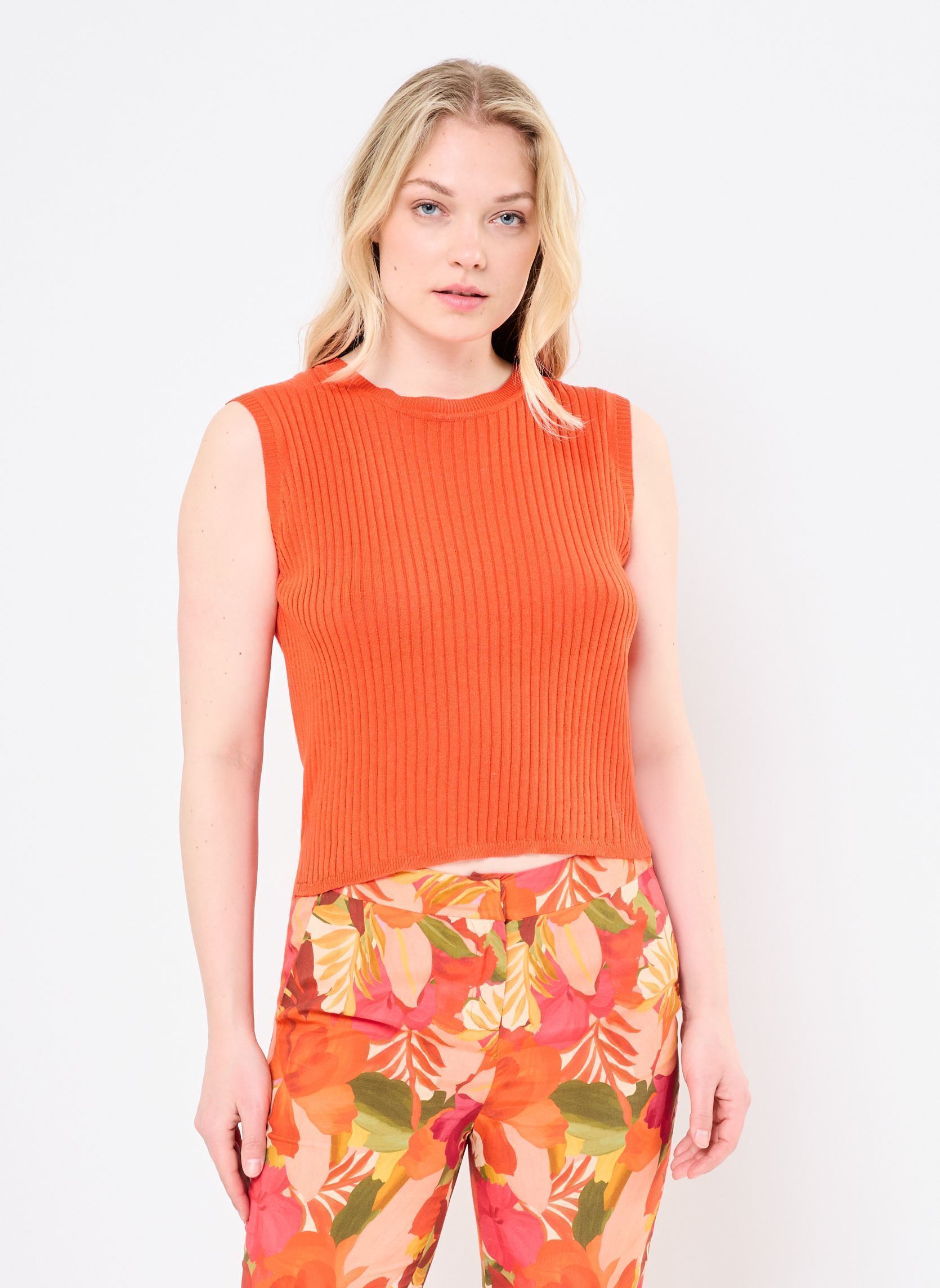 Pullover Noemie 76269 damen orange ARTLOVE Pullover Noemie 76269 damen orange Orange