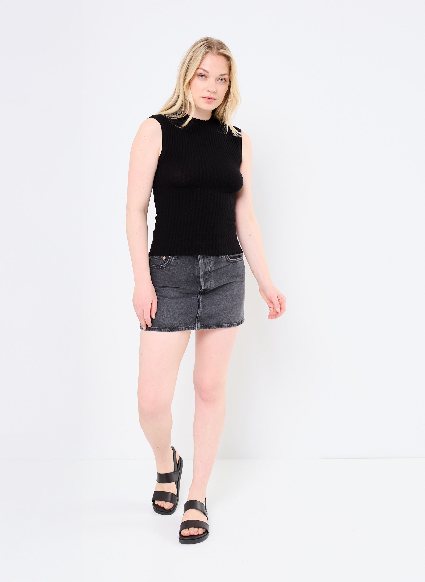 Pulls Ayette 76281 femme noir ARTLOVE Pulls Ayette 76281 femme noir Black