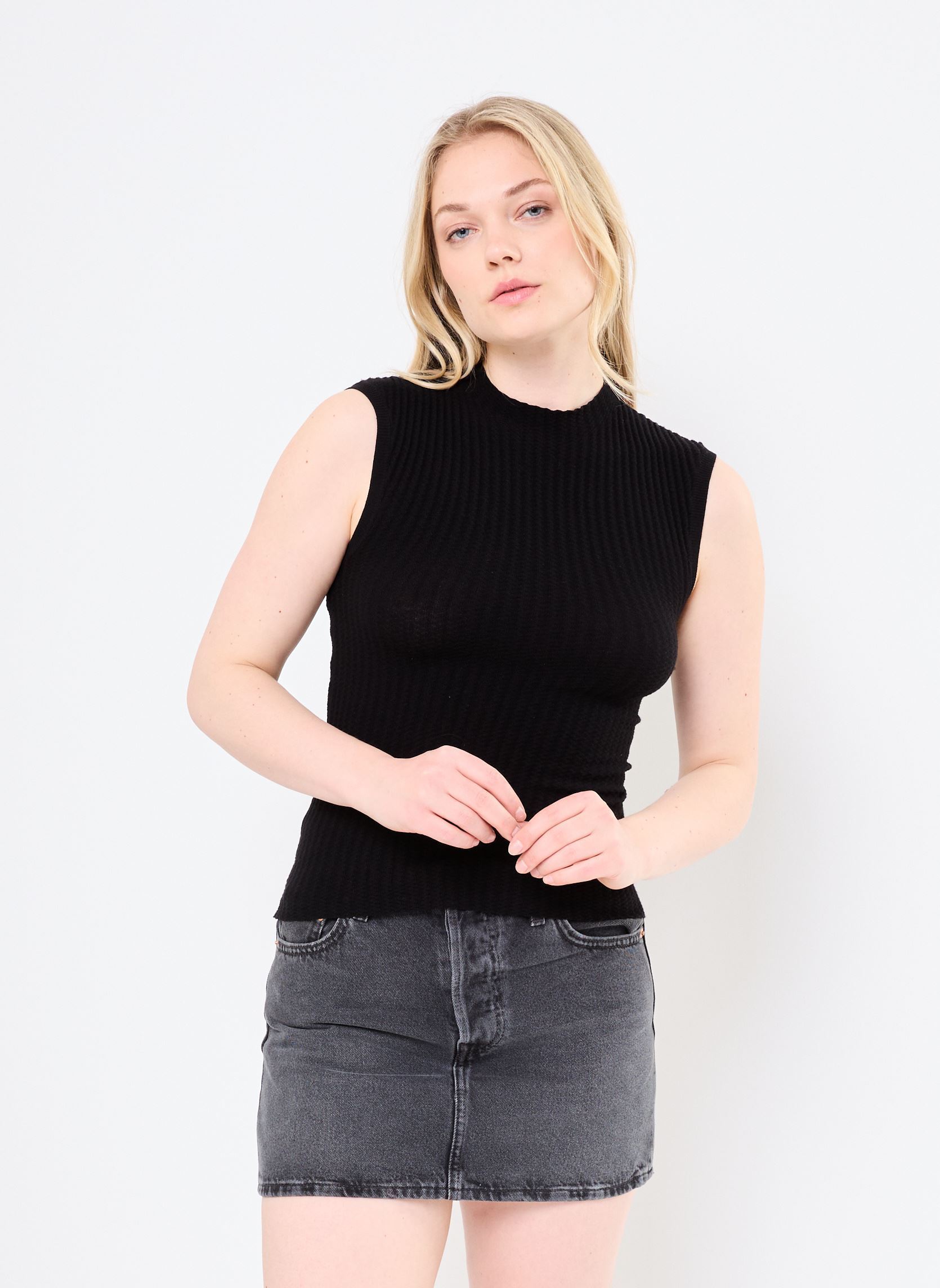 Pulls Ayette 76281 femme noir ARTLOVE Pulls Ayette 76281 femme noir Black