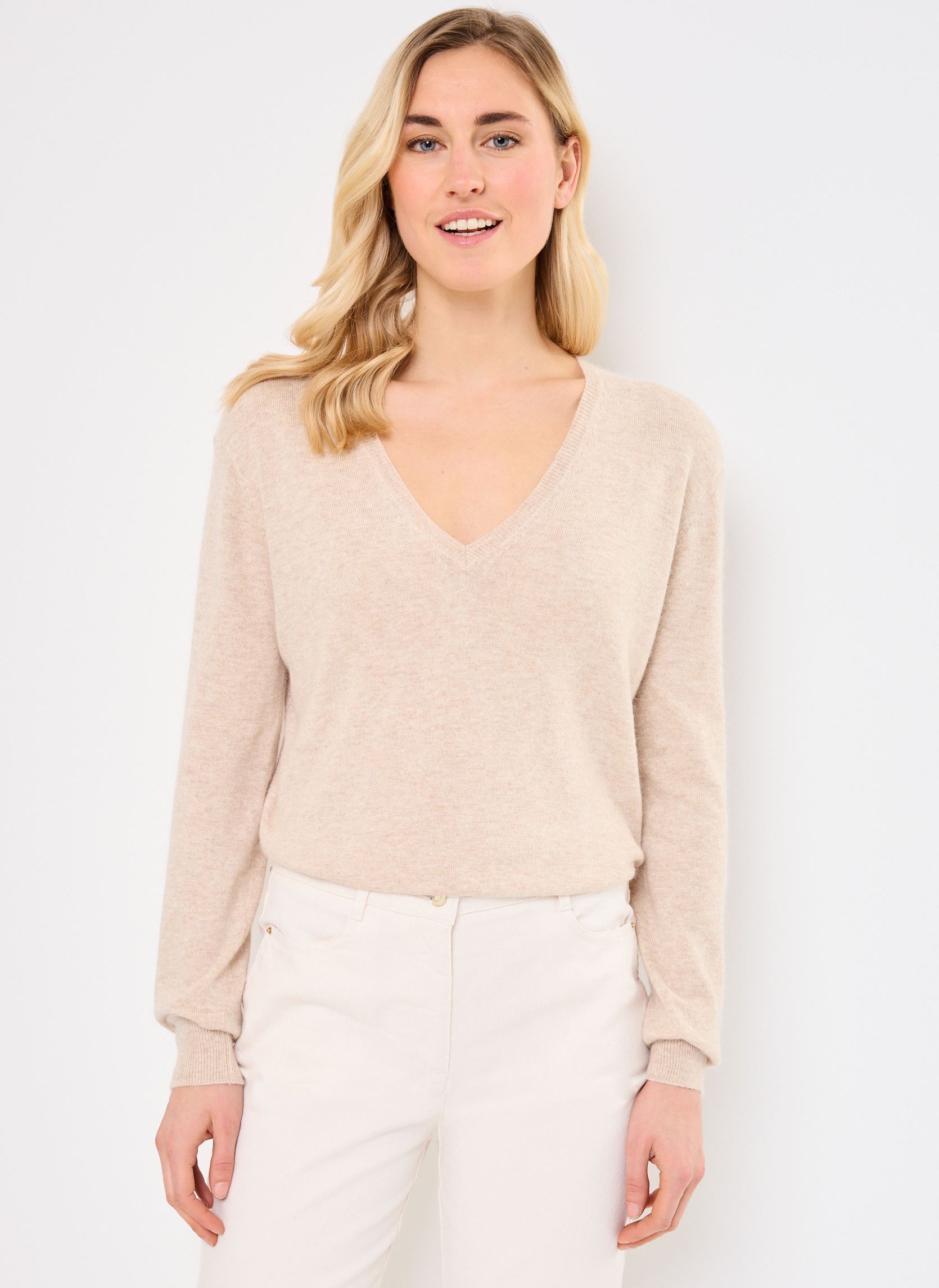 Pullover Eden 76002 damen beige ARTLOVE Pullover Eden 76002 damen beige Beige