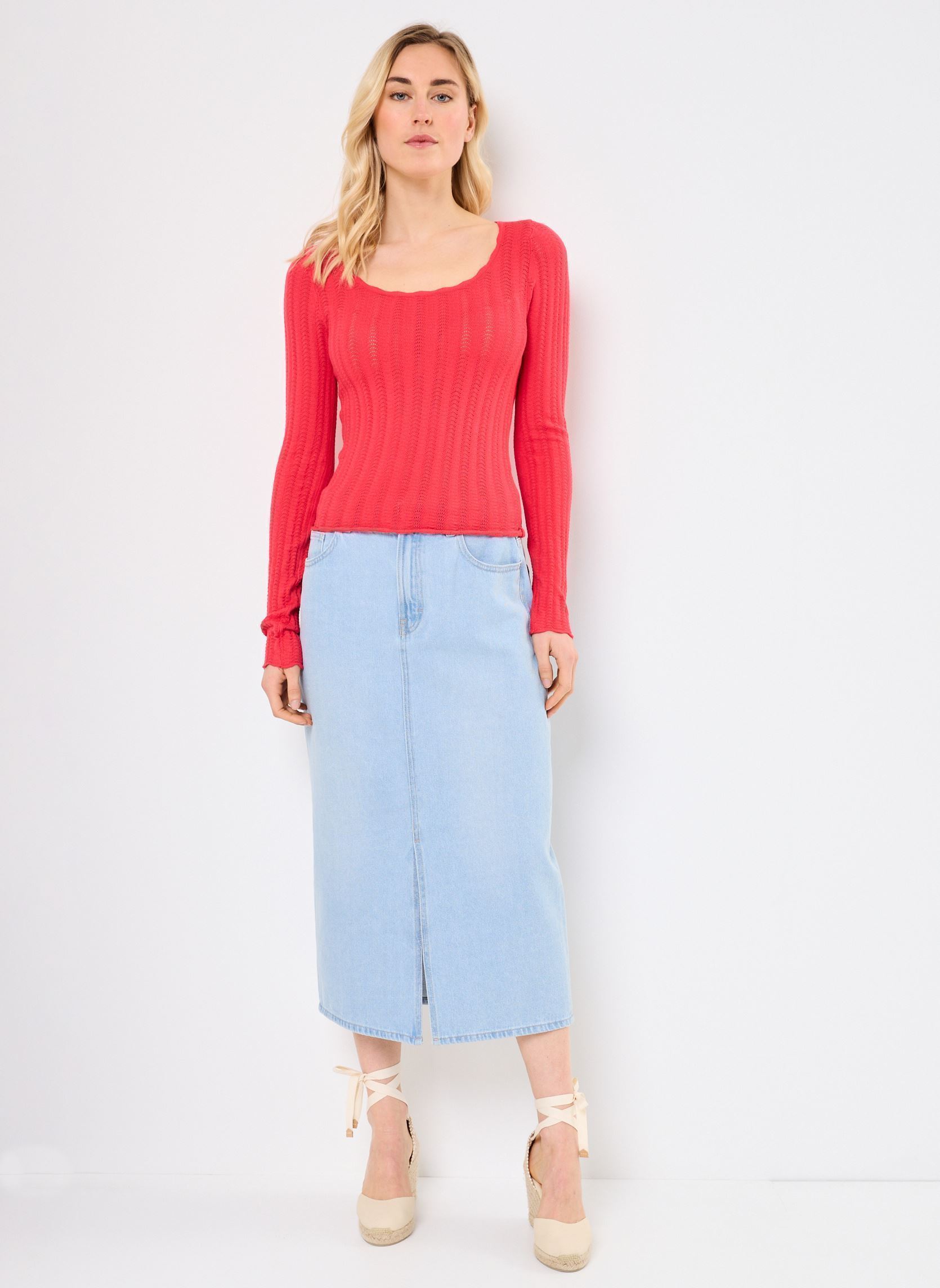 Pullover Aurore 76288 damen orange ARTLOVE Pullover Aurore 76288 damen orange Coral