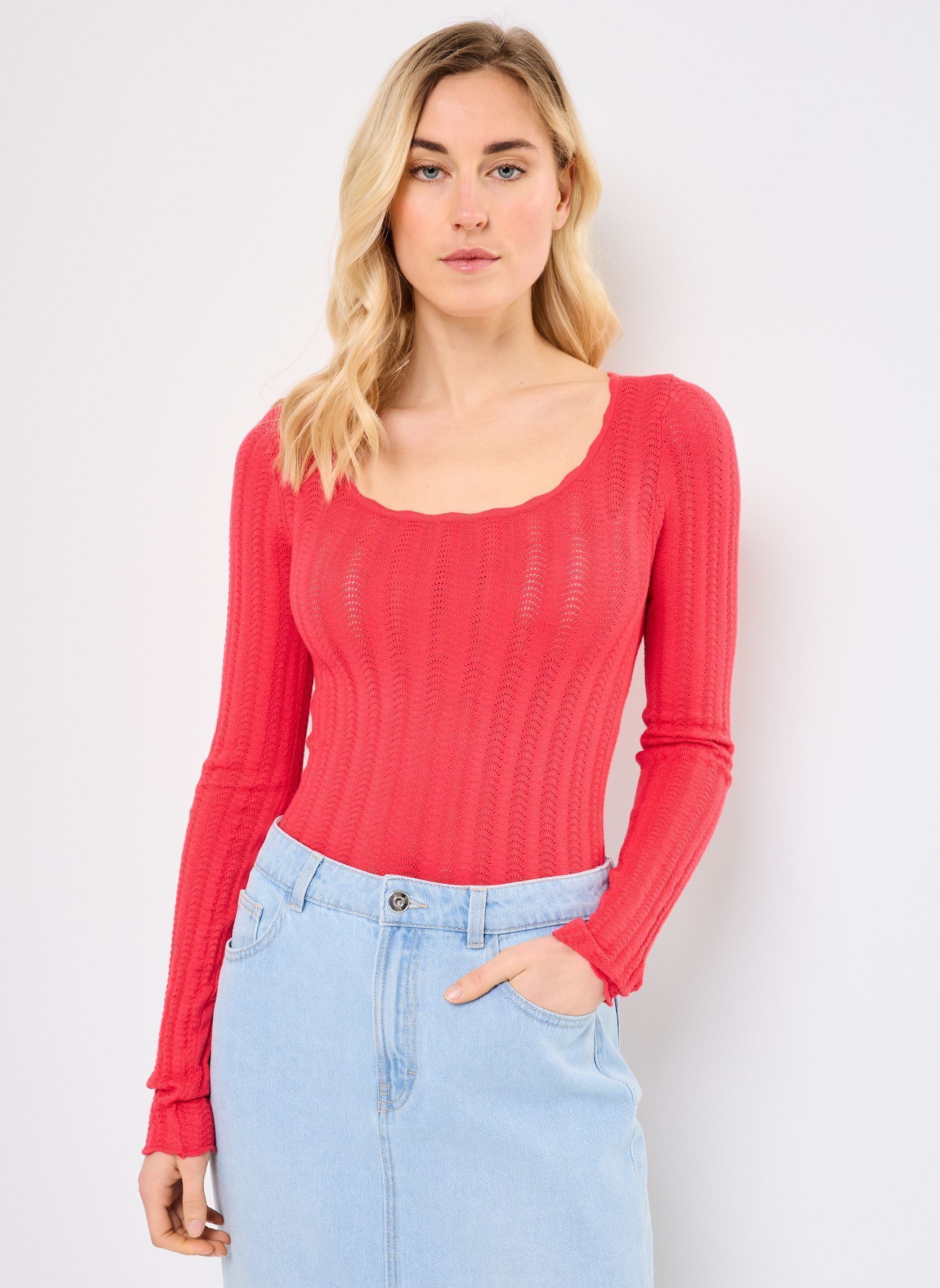 Pullover Aurore 76288 damen orange ARTLOVE Pullover Aurore 76288 damen orange Coral