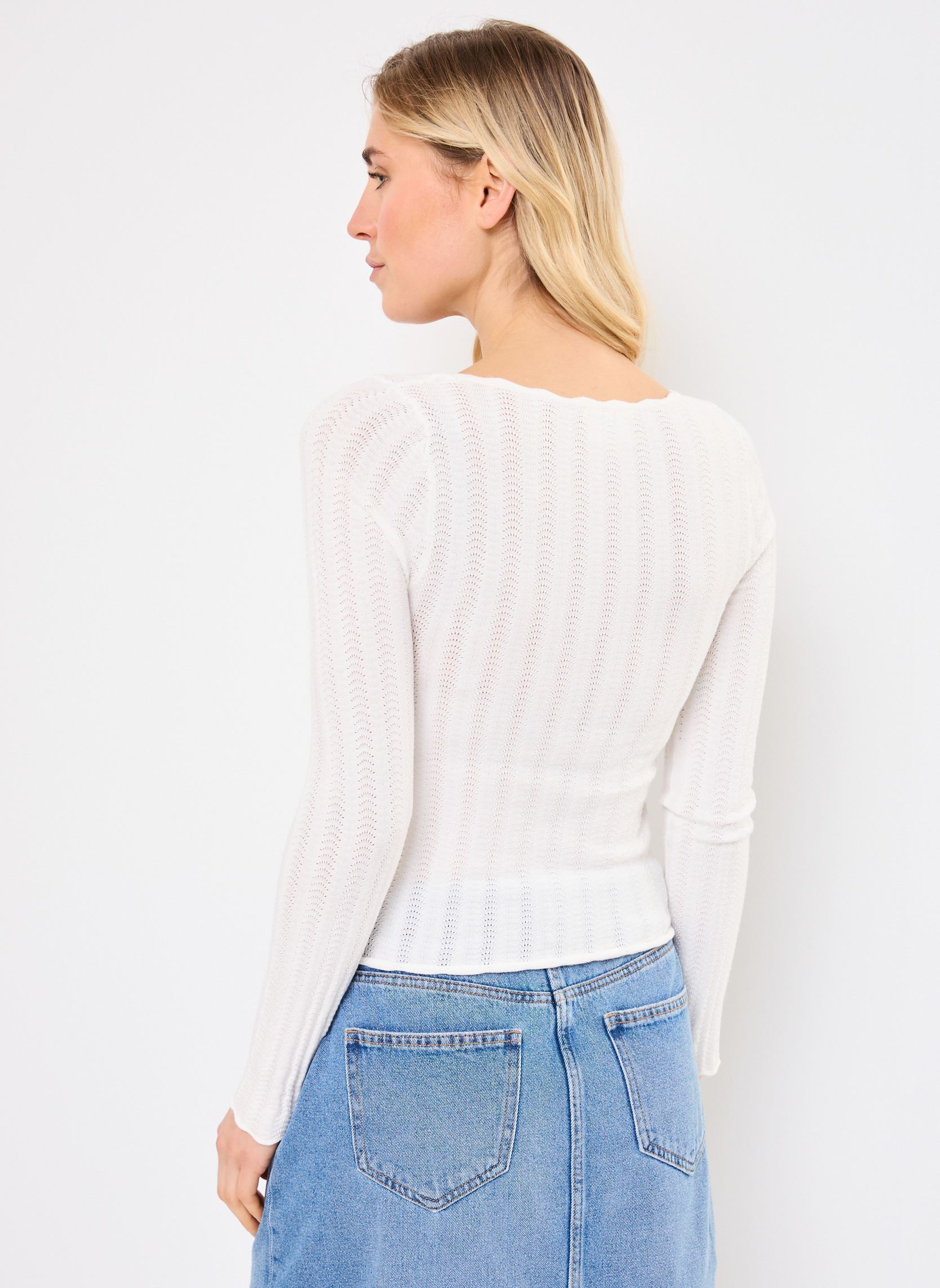 Pullover Aurore 76288 damen weiß ARTLOVE Pullover Aurore 76288 damen weiß Cream