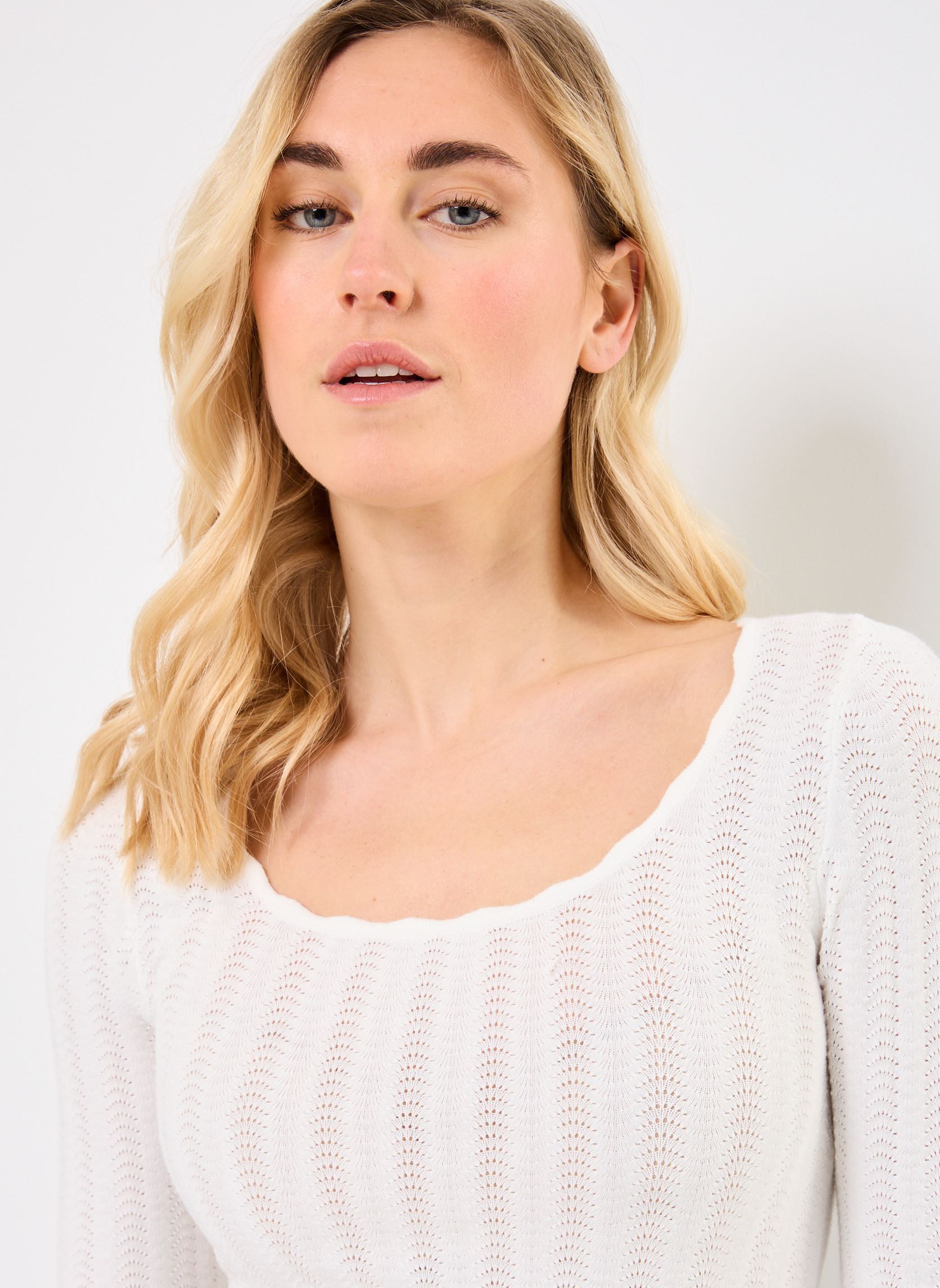 Pullover Aurore 76288 damen weiß ARTLOVE Pullover Aurore 76288 damen weiß Cream