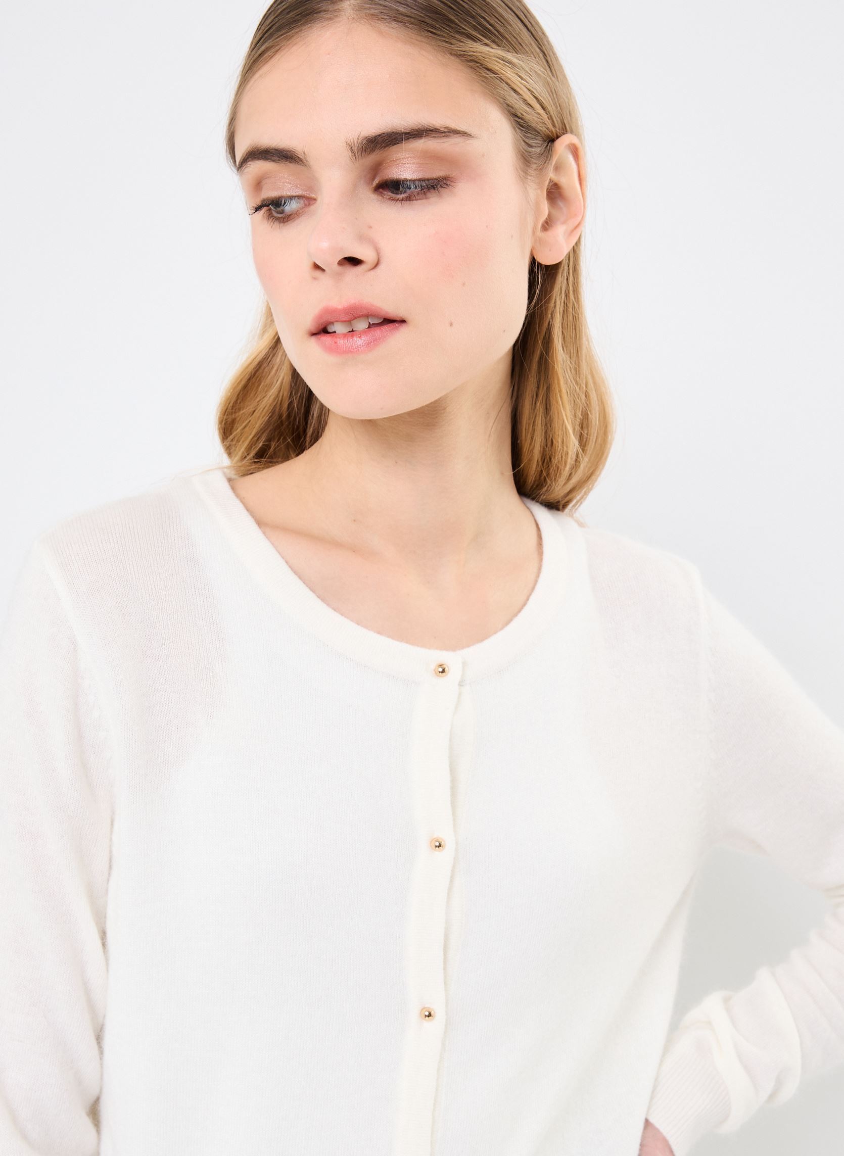 Truien Abi 76352 dames wit ARTLOVE Truien Abi 76352 dames wit Cream