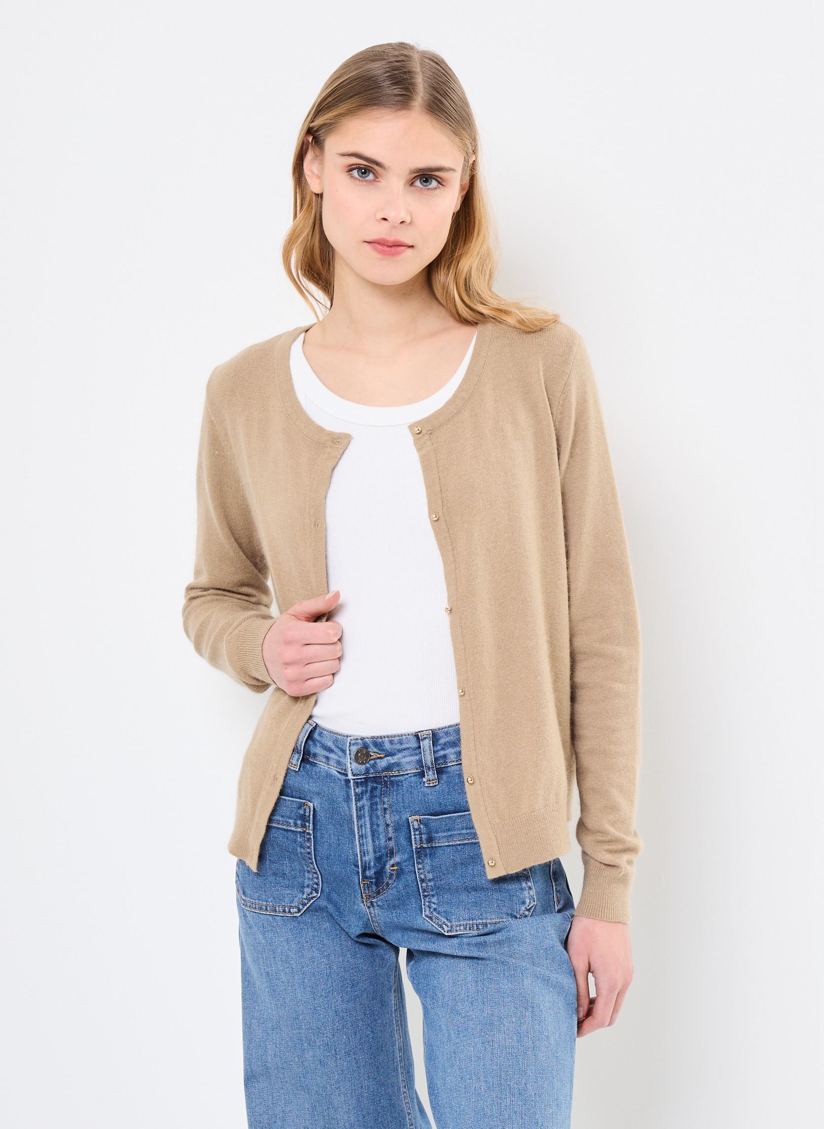 Pullover Abi 76352 damen beige ARTLOVE Pullover Abi 76352 damen beige Olive