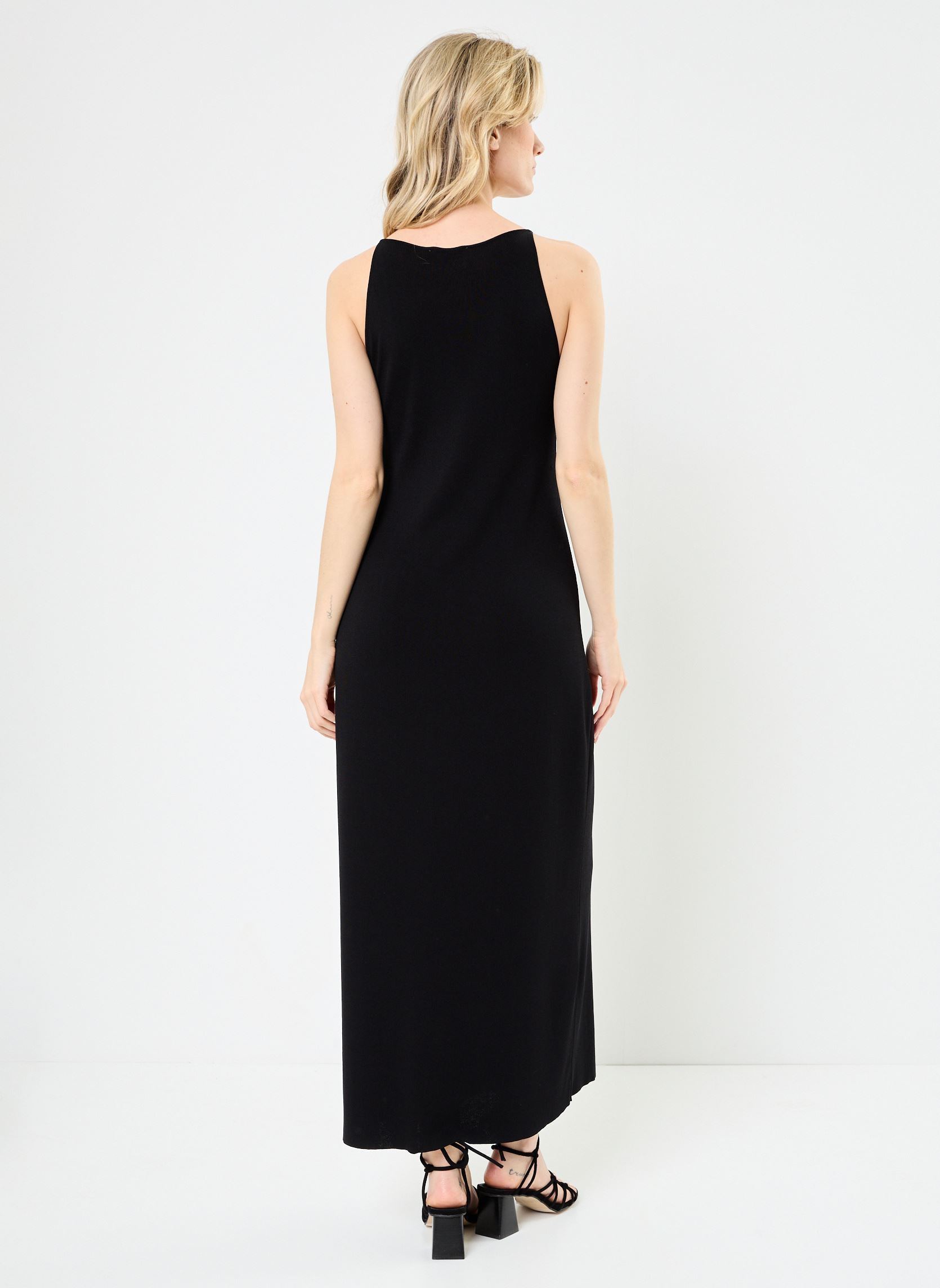 Lange jurken Analie 76641 dames zwart ARTLOVE Lange jurken Analie 76641 dames zwart BLACK