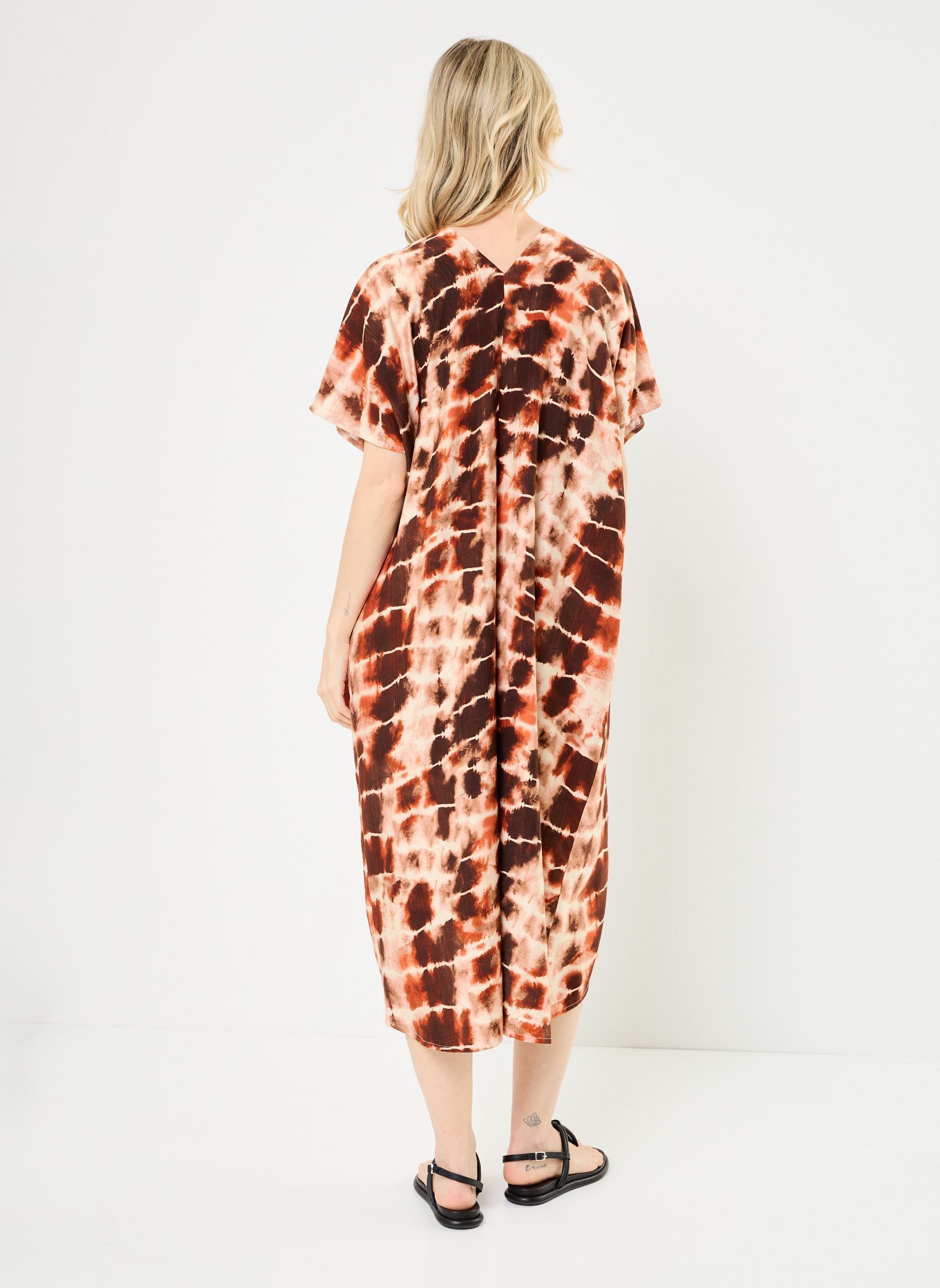 Robes longues Francia 76670 femme marron ARTLOVE Robes longues Francia 76670 femme marron BROWN