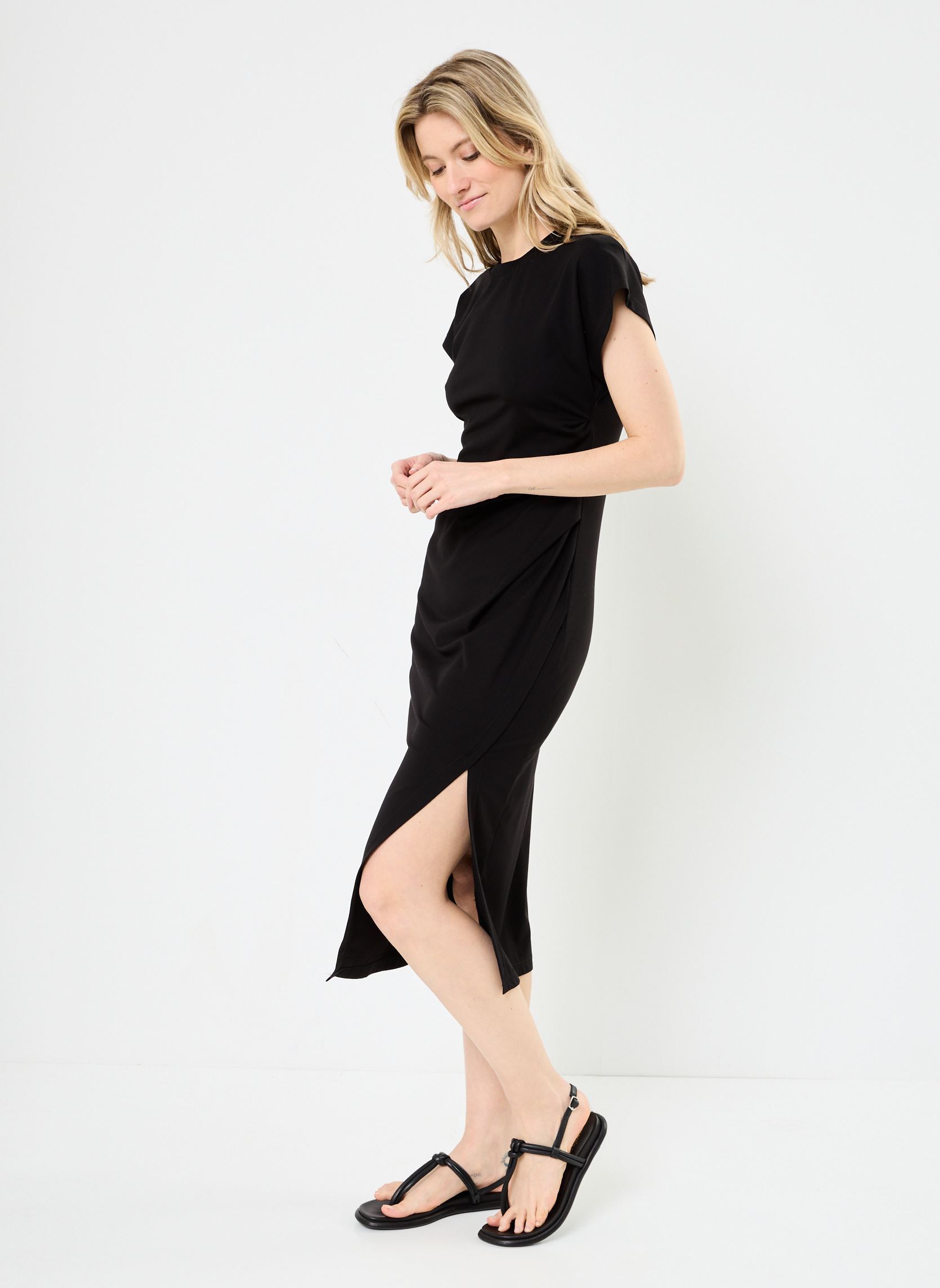 Robes longues Ariel 76676 femme noir ARTLOVE Robes longues Ariel 76676 femme noir BLACK