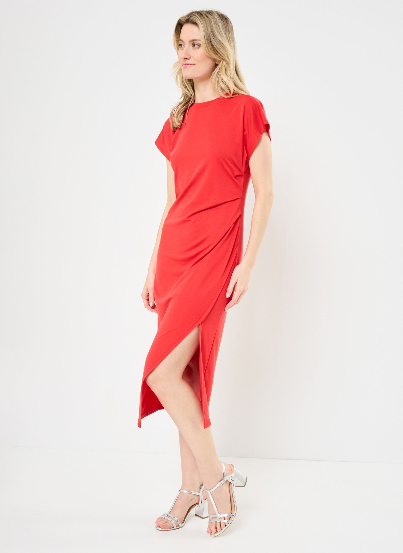 Lange Kleider Ariel 76676 damen rot ARTLOVE Lange Kleider Ariel 76676 damen rot RED